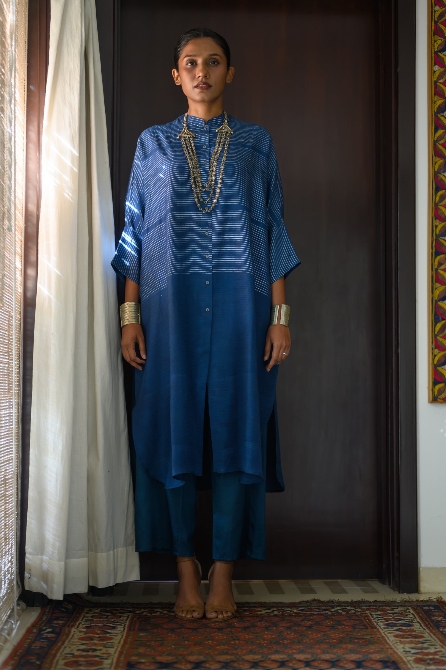 Bento Kaftan | Pinstripes