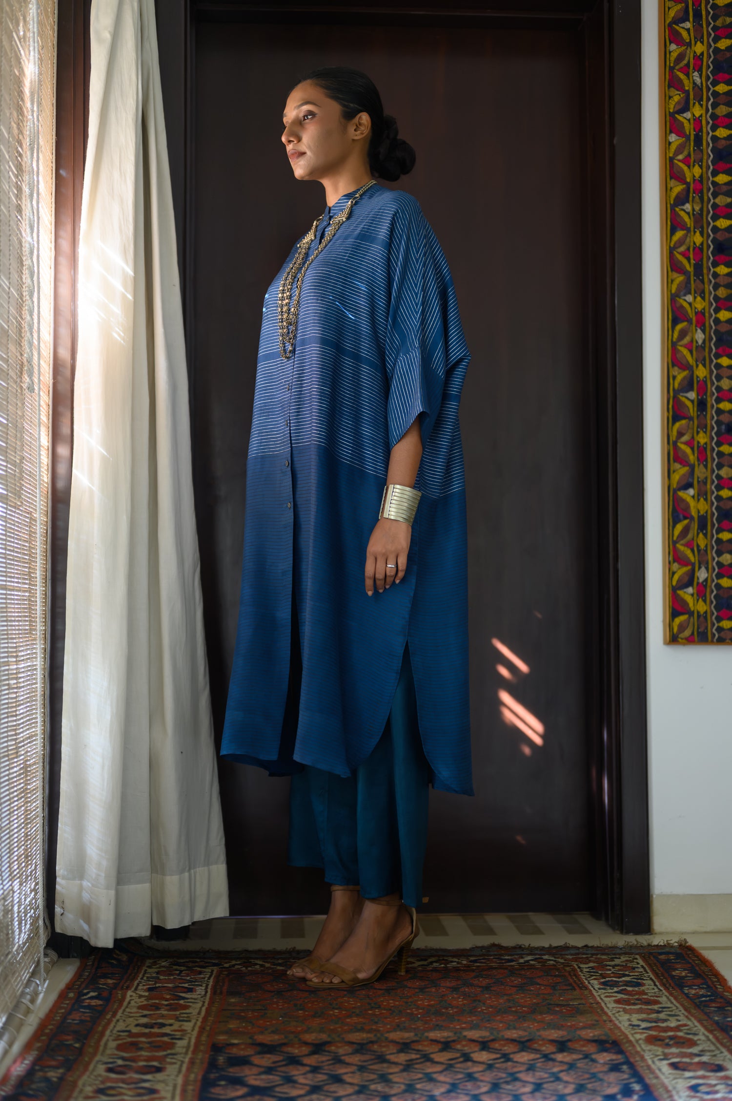 Bento Kaftan | Pinstripes