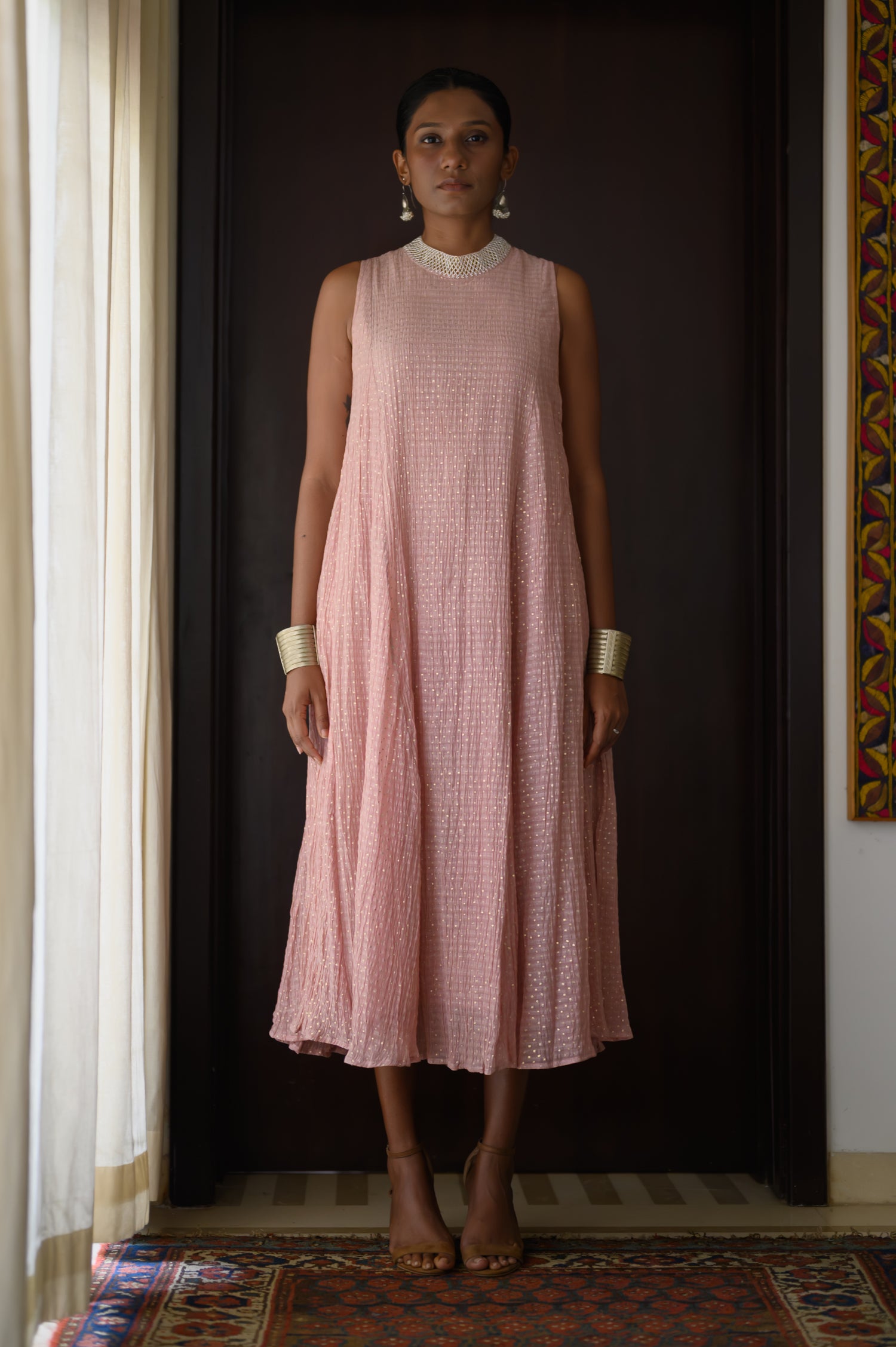 Choker Dress | Dotted