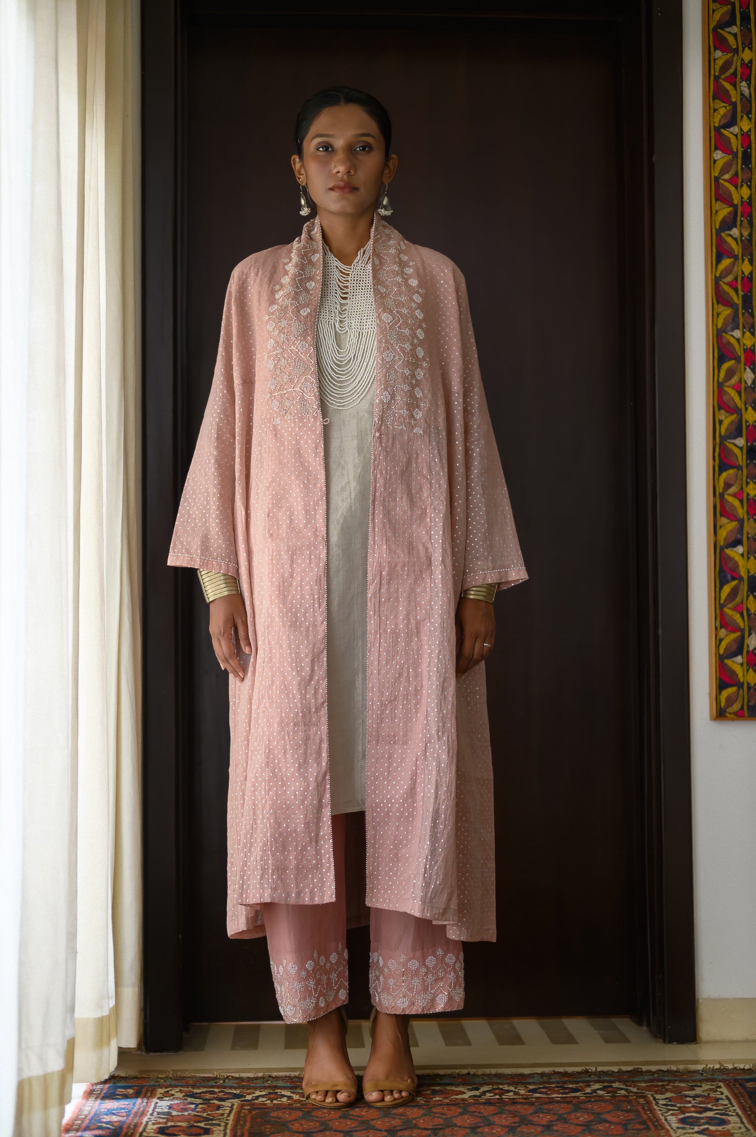 Afsara Jacket | Onion Pink