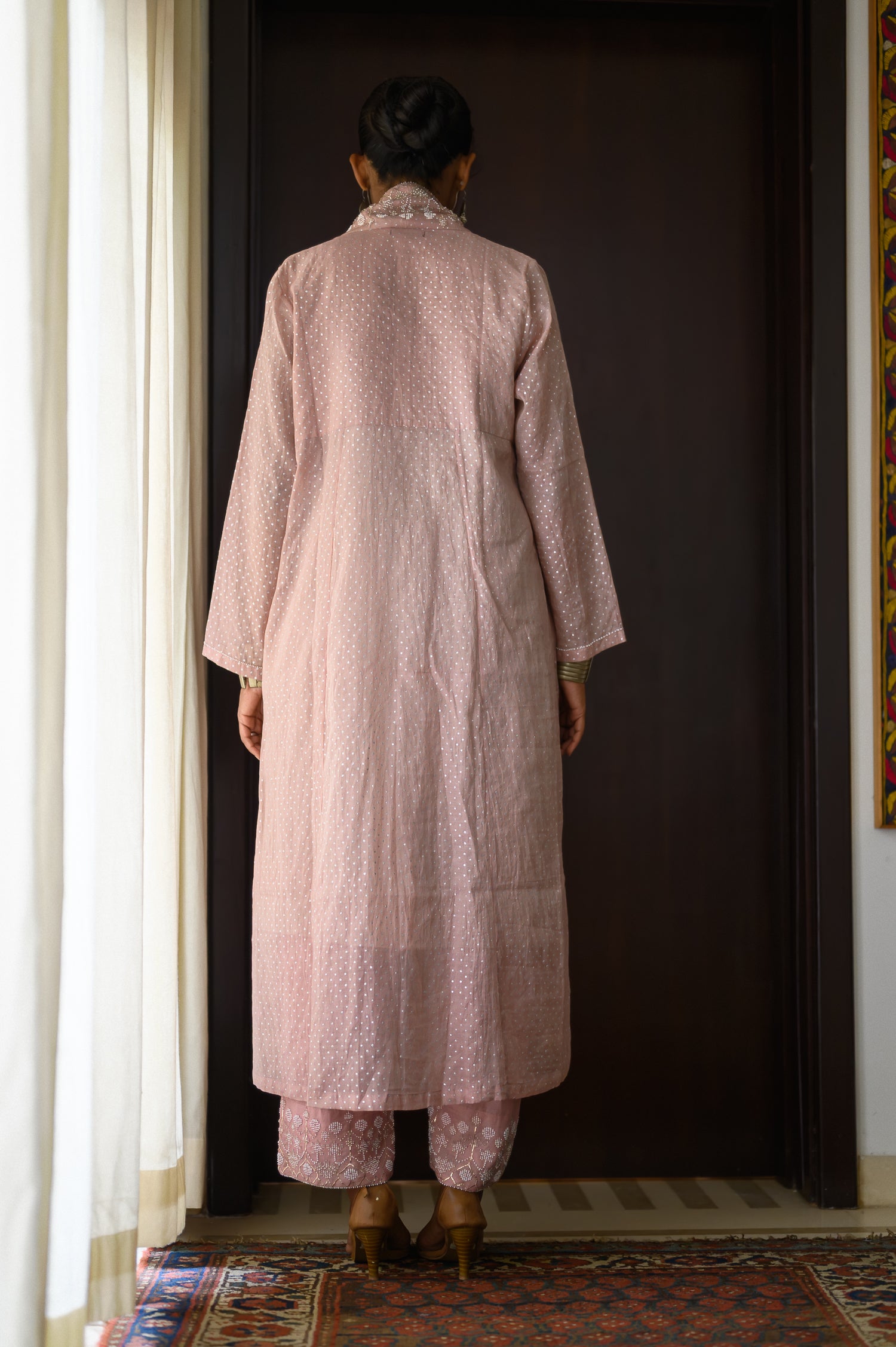 Afsara Jacket | Onion Pink