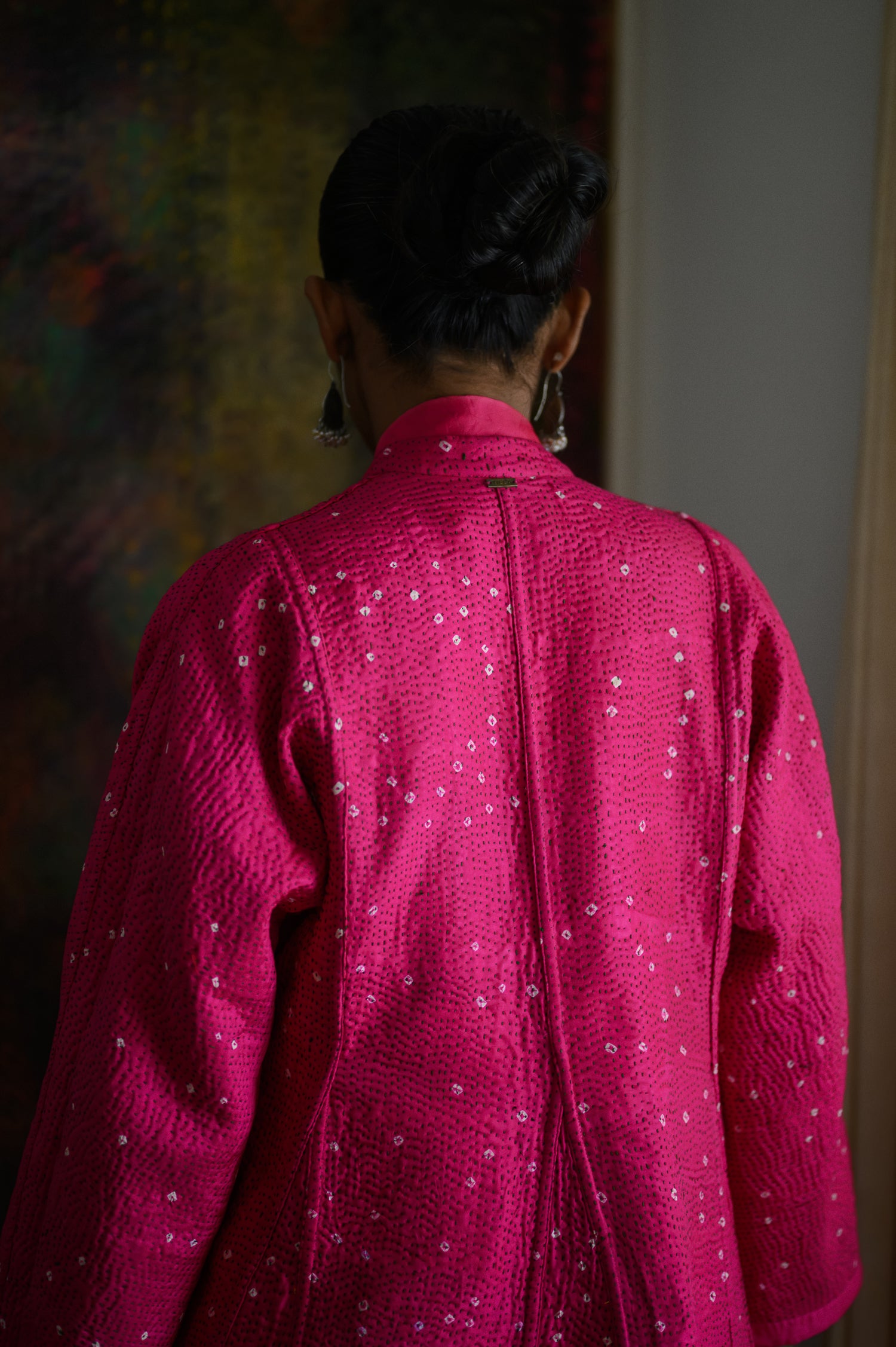 Ottoman Jacket | Hot Pink