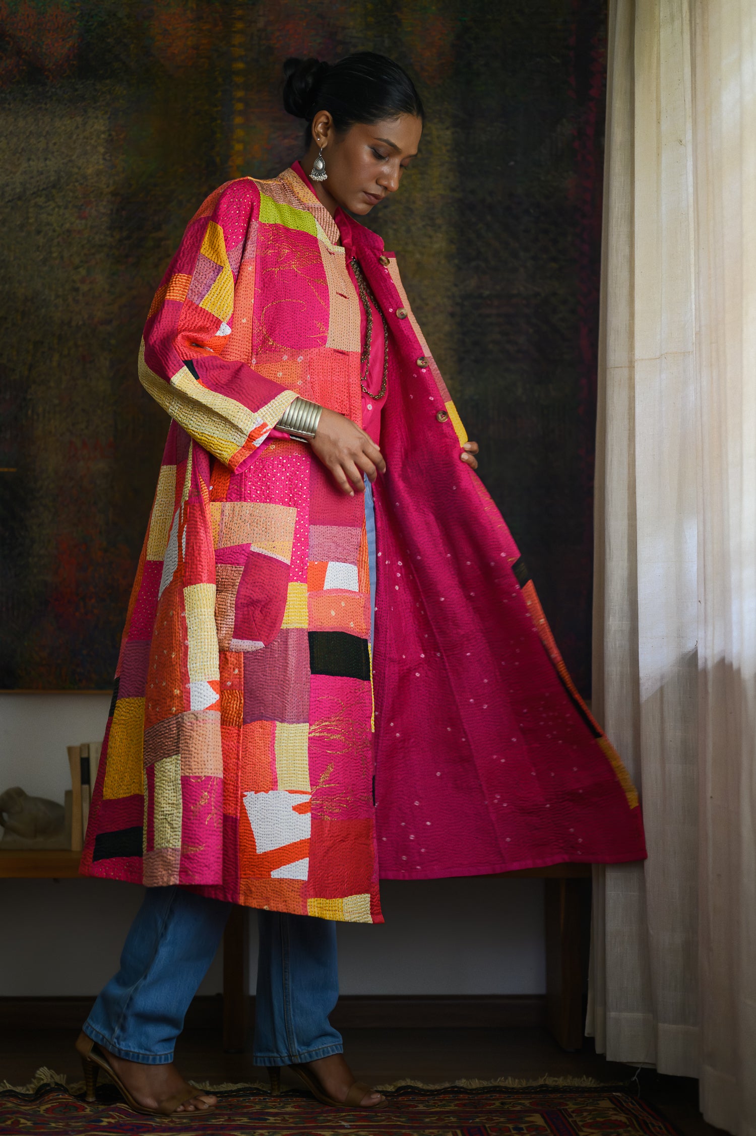 Ottoman Jacket | Hot Pink