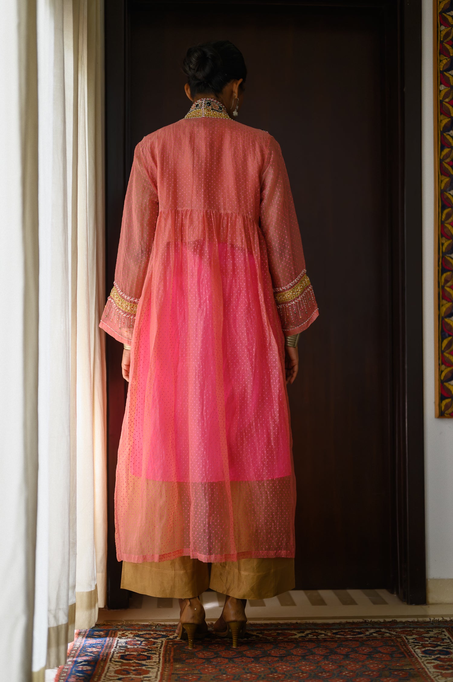 Balochi Jacket | Old Rose