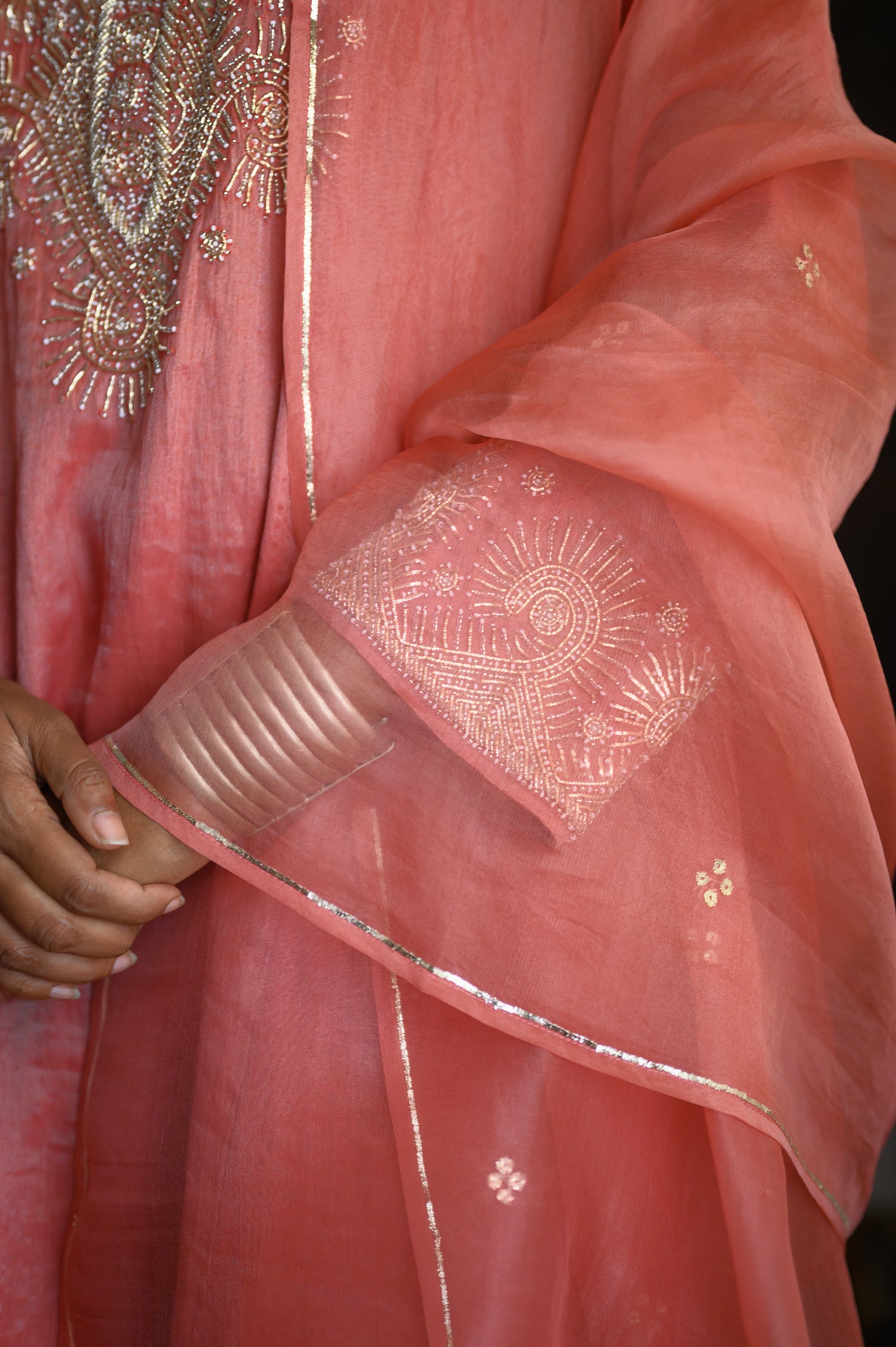 Sitara Kurta | Old Rose