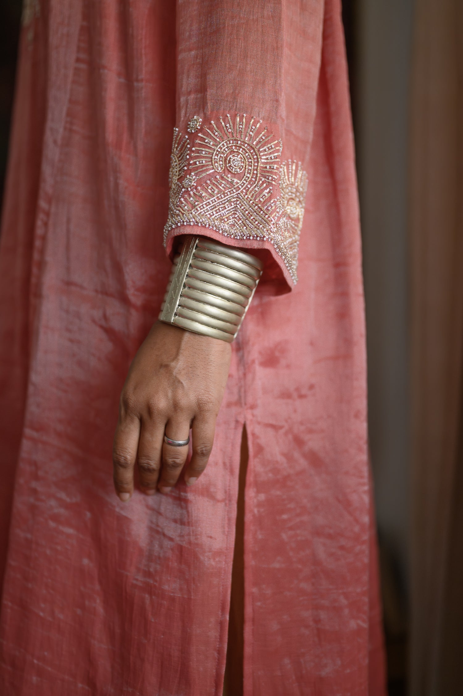 Sitara Kurta | Old Rose