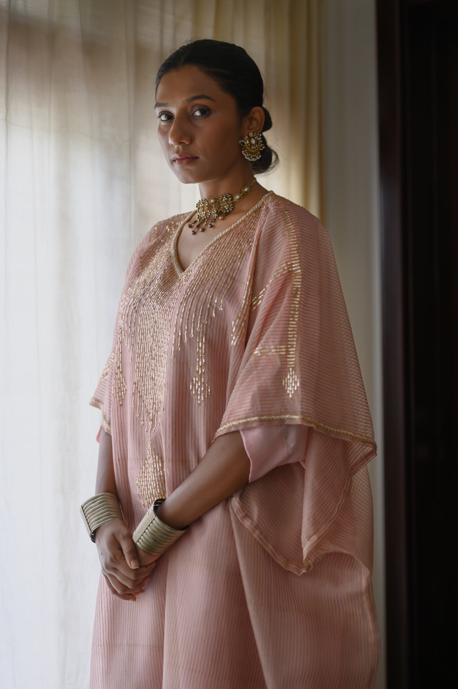 Deco Kaftan | Onion Pink