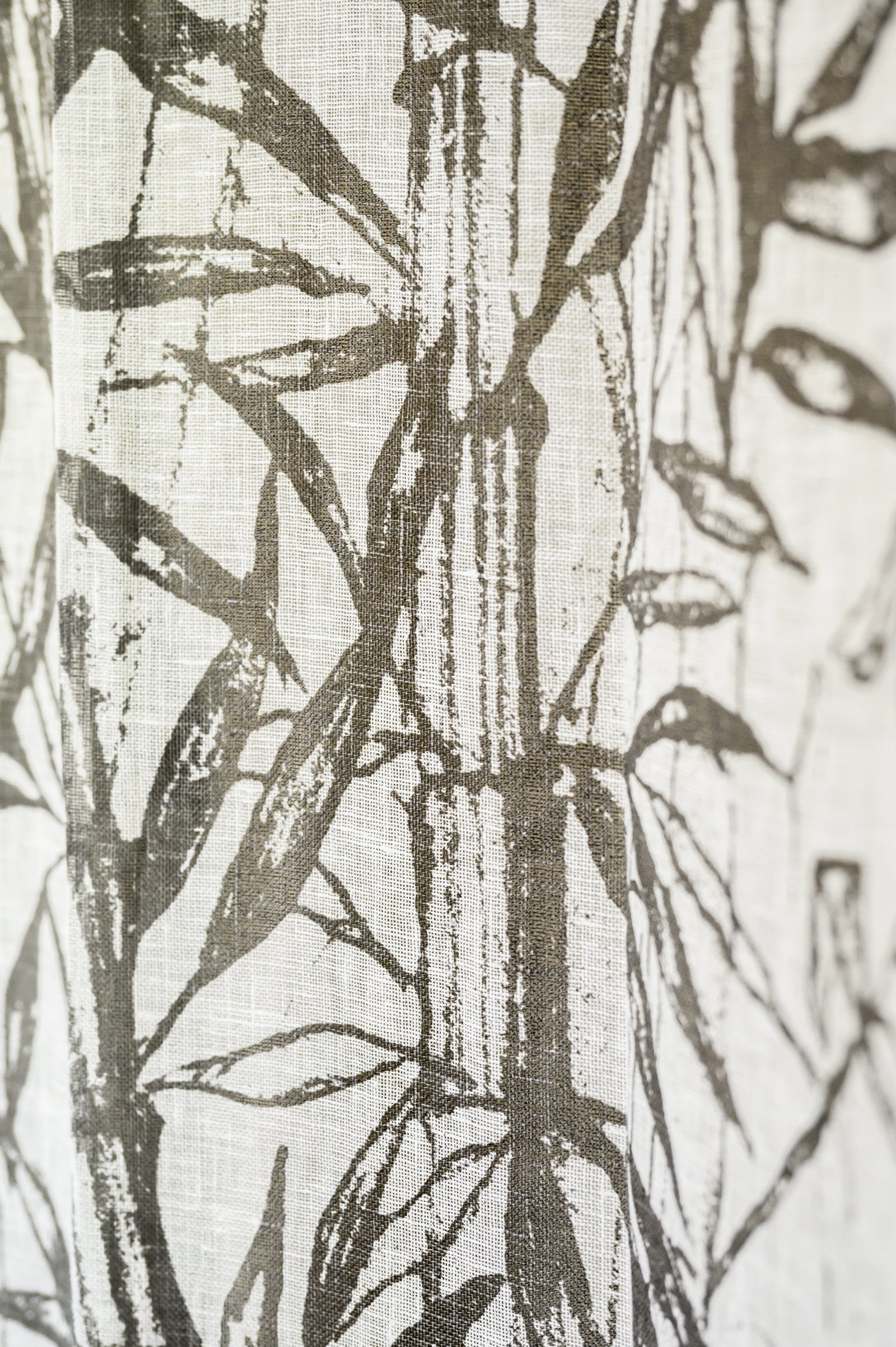 Bamboo Print | Blinds & Drapery