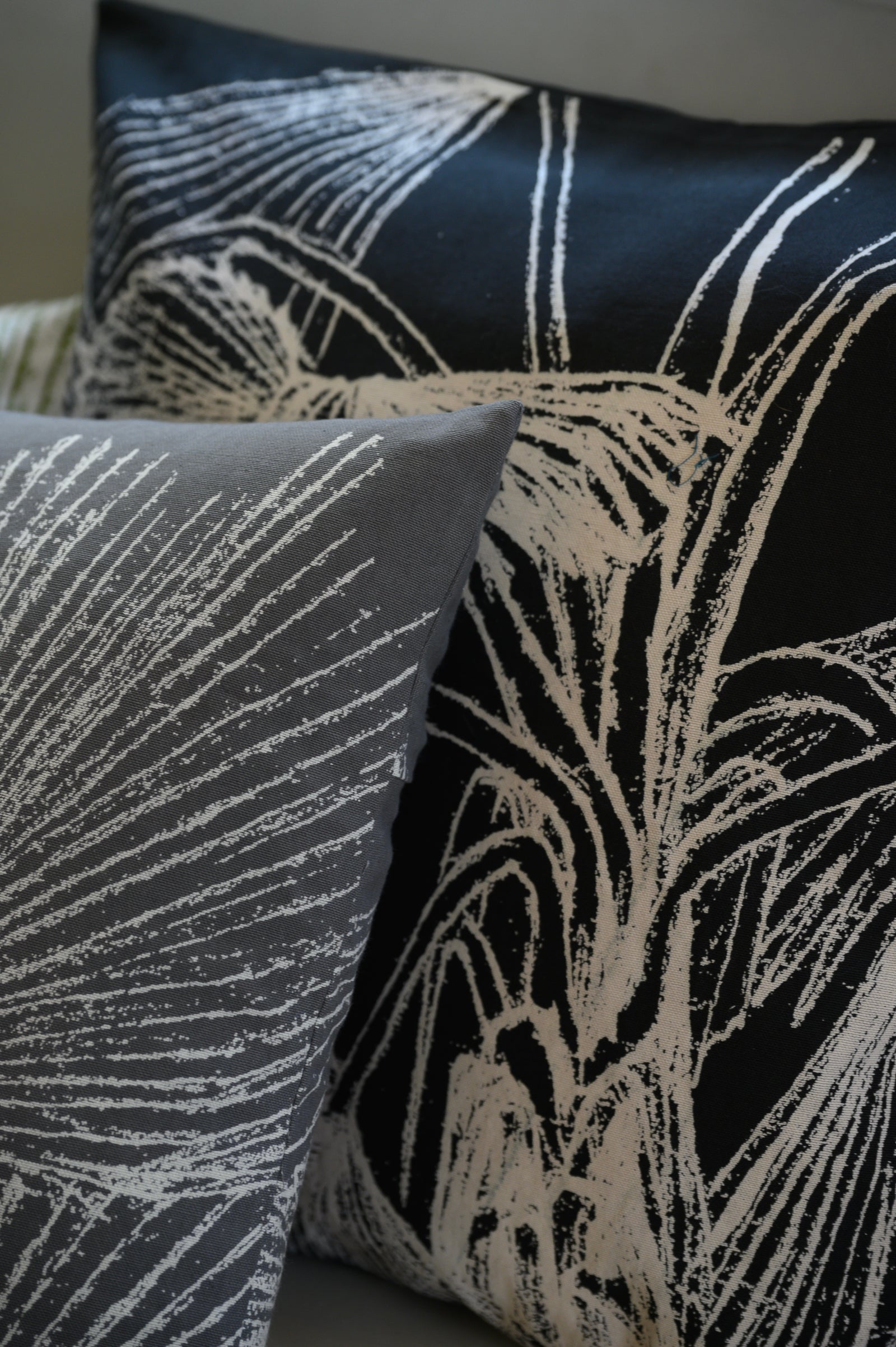 Fan Palm Print | Cushion Cover