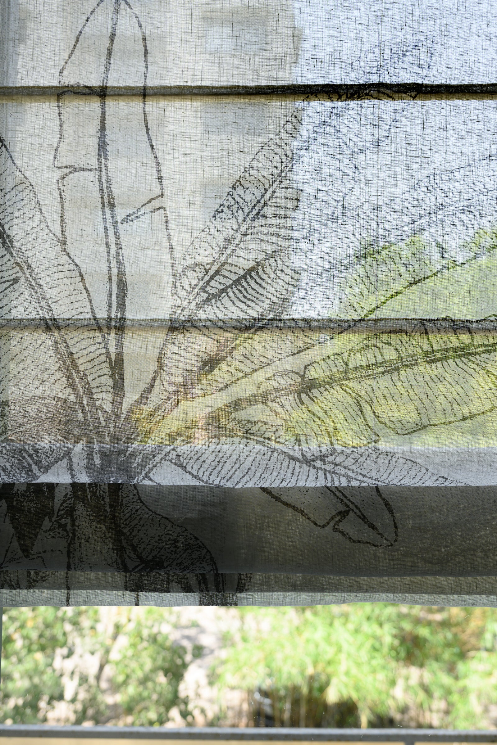 Banana Print | Blinds & Drapery