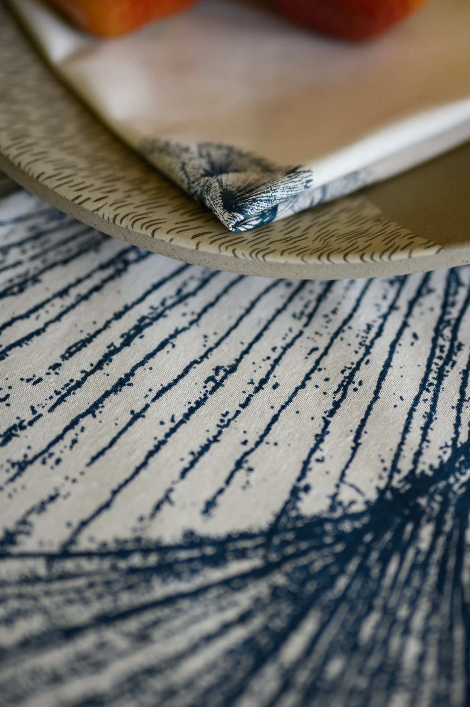 Fan Palm Print | Table Cloth