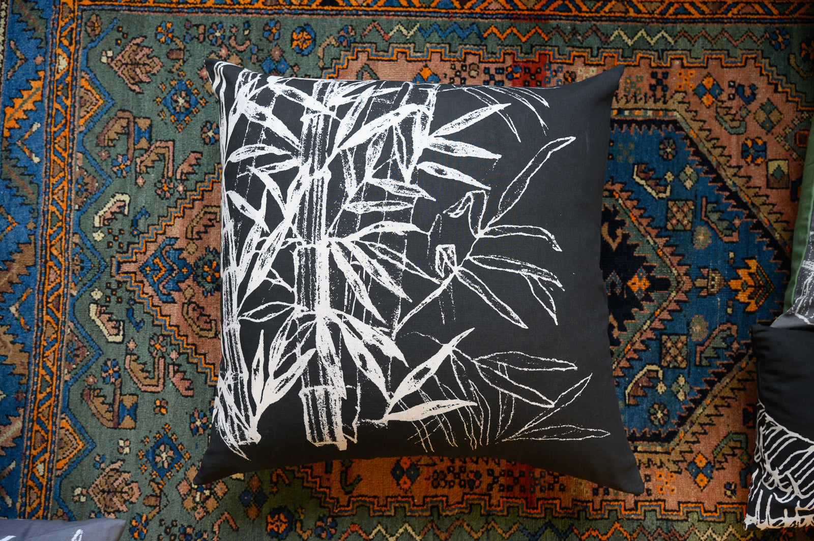 Bamboo Print | Cushion Cover