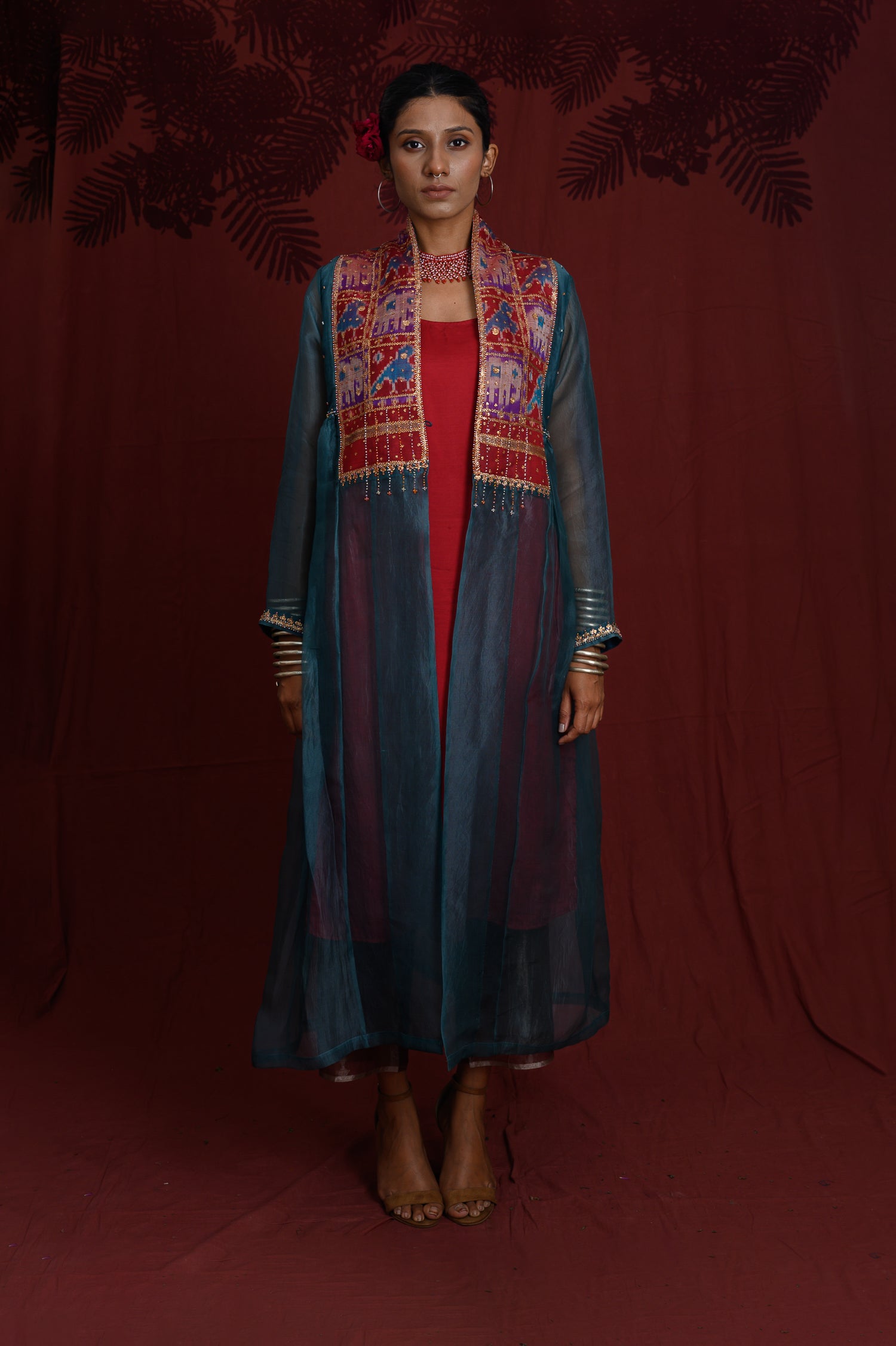 Balochi Jacket | Teal