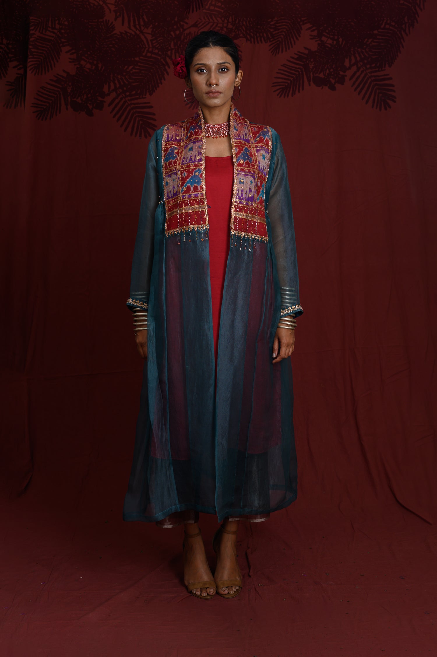 Balochi Jacket | Teal