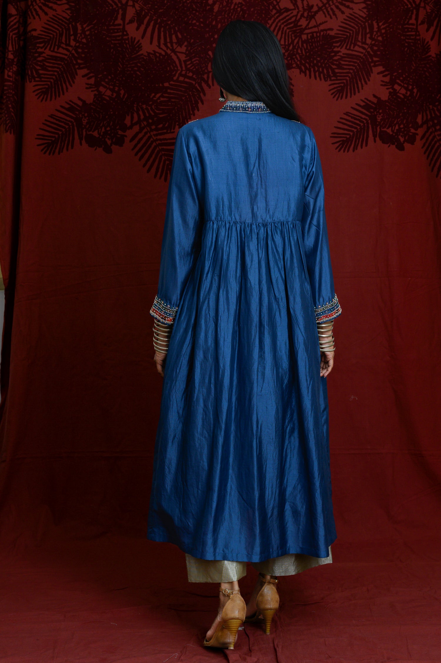 Balochi Kurta | Indigo