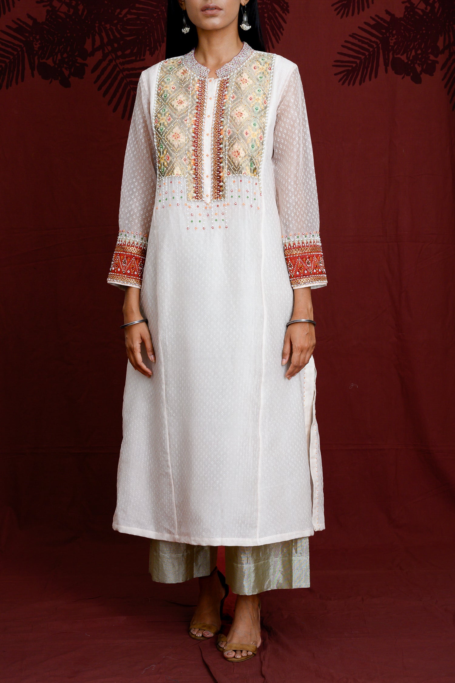 Choker Kurta | Blush Pink