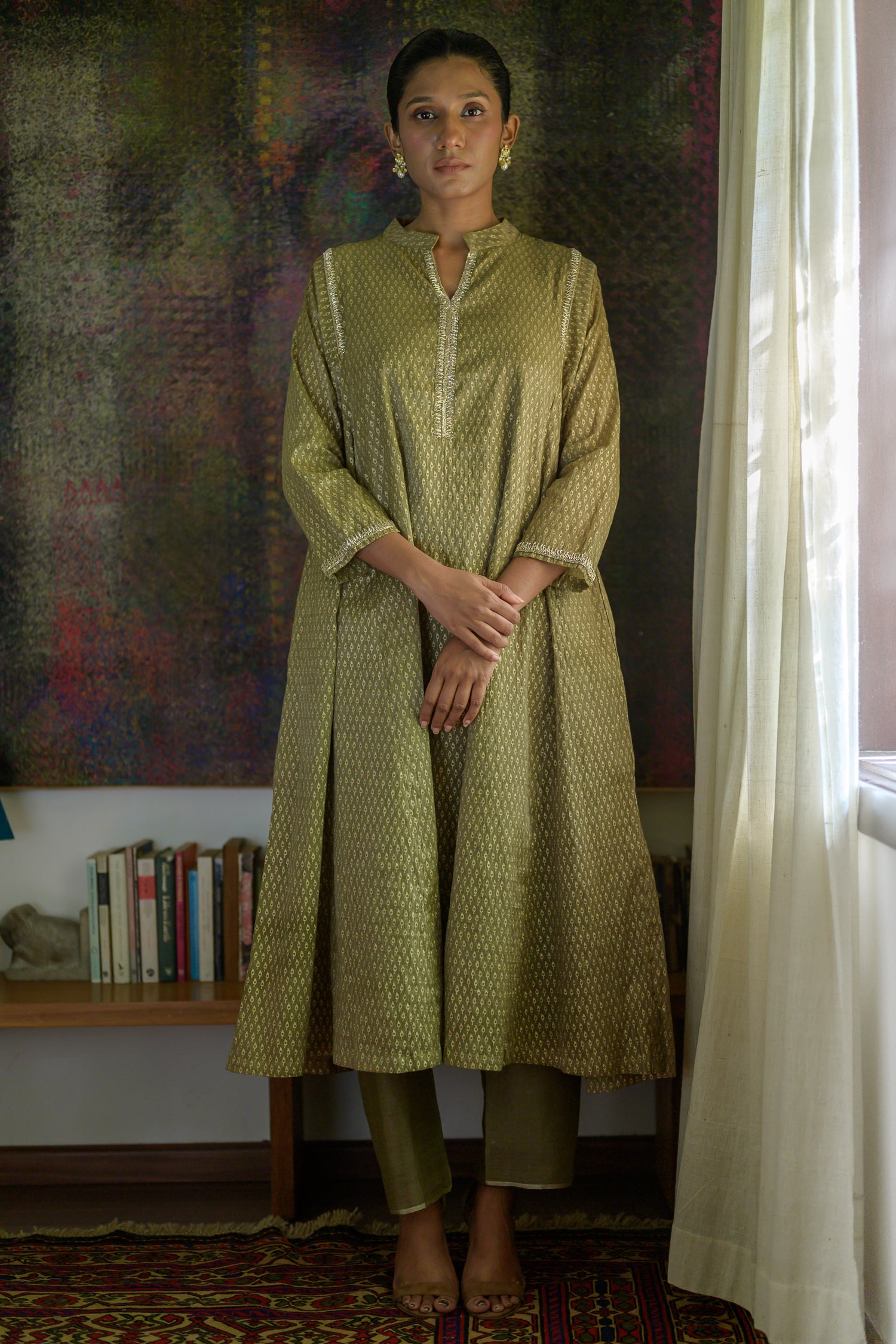 Tutru Kurta | Olive