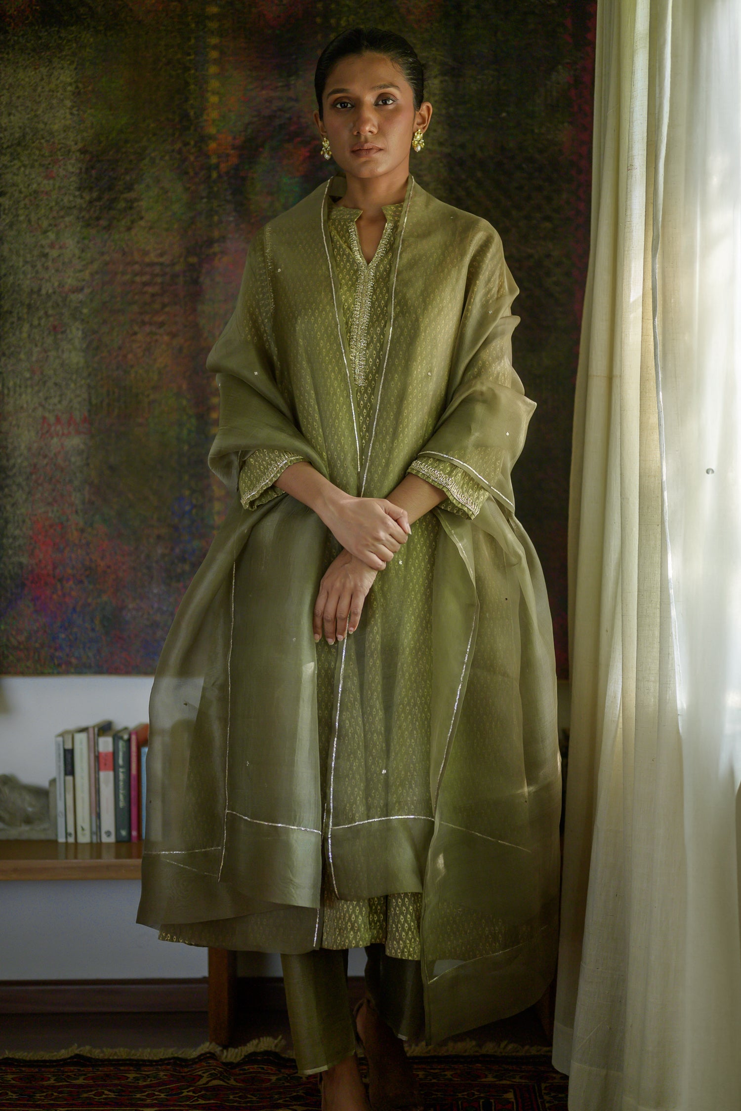 Tutru Kurta | Olive