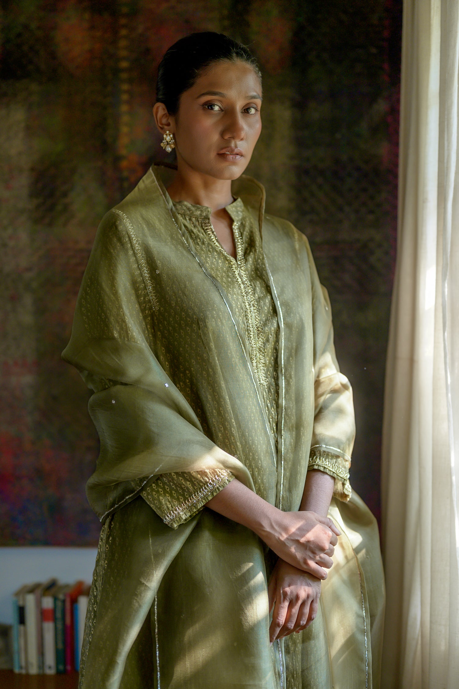 Tutru Kurta | Olive