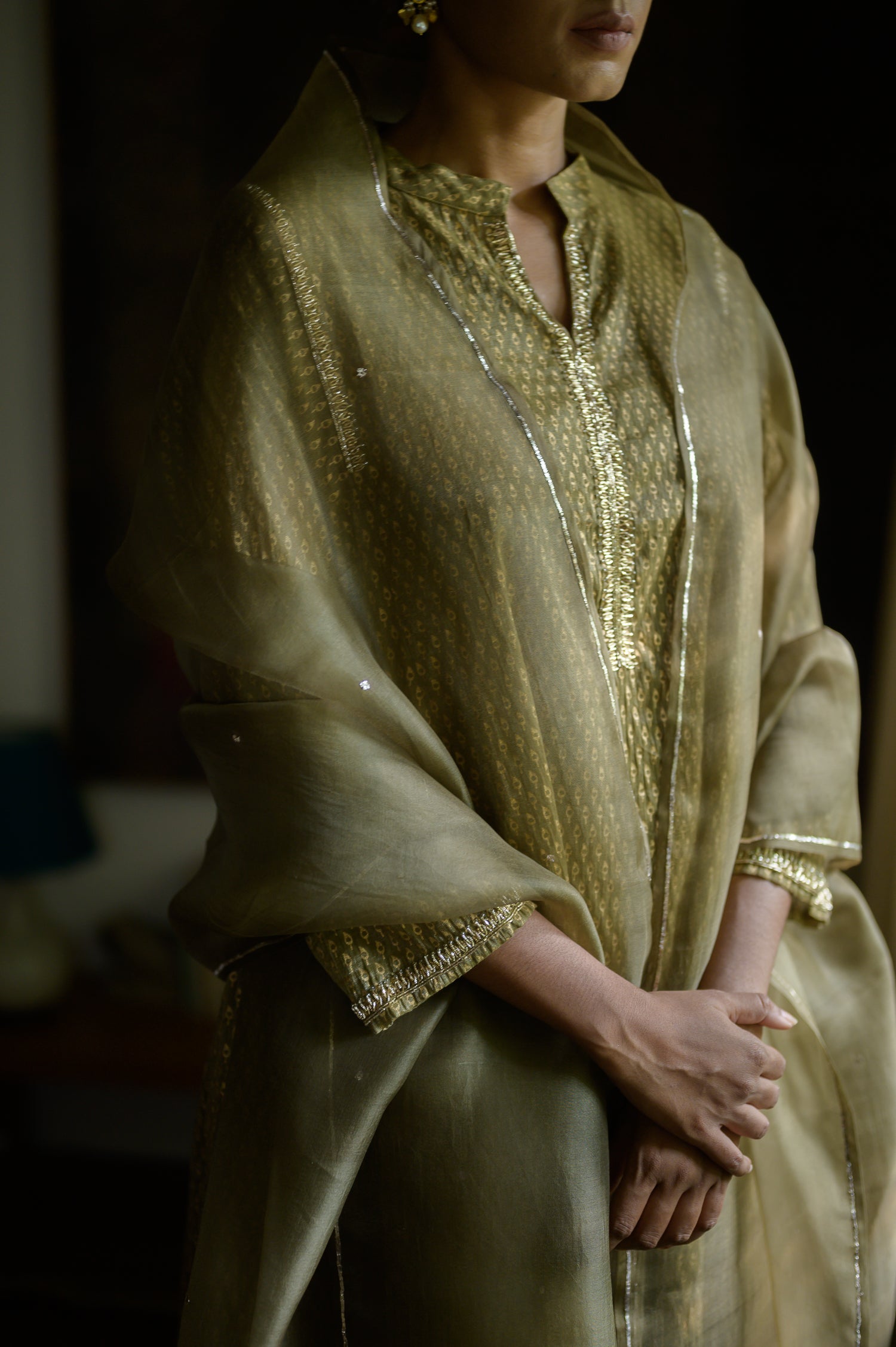 Tutru Kurta | Olive