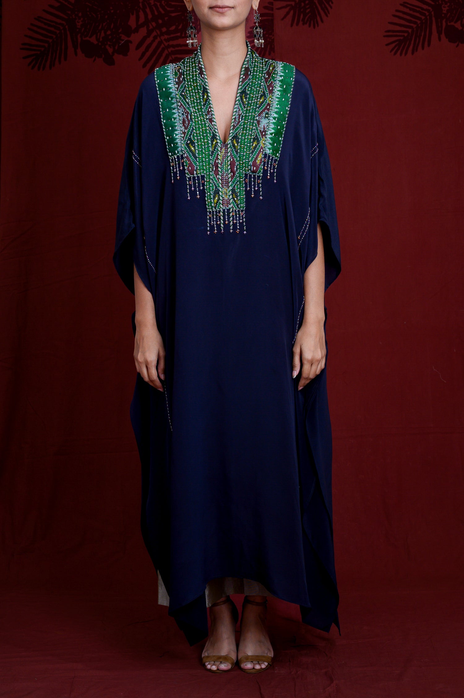 Balochi Kaftan | Midnight