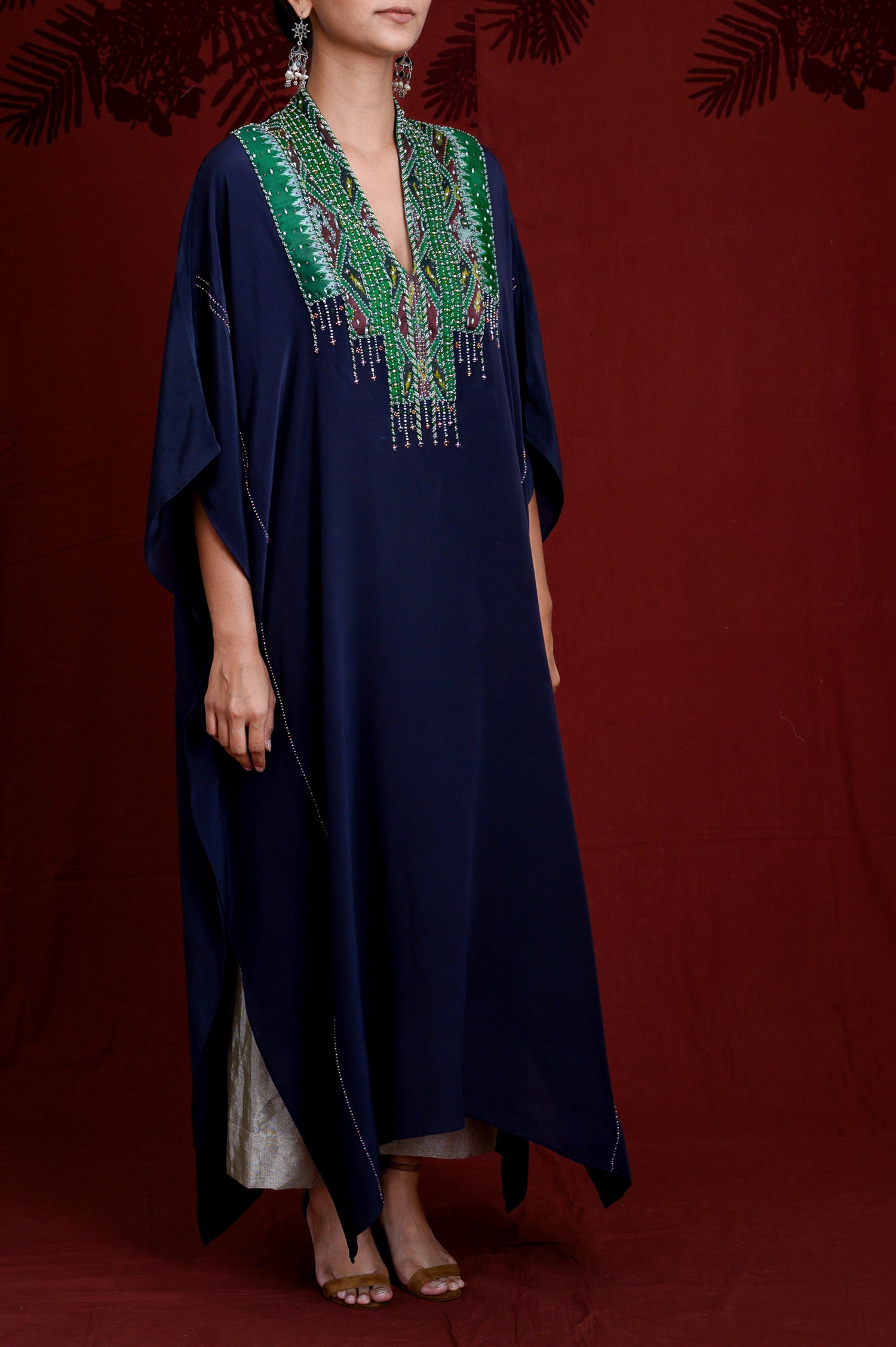 Balochi Kaftan | Midnight