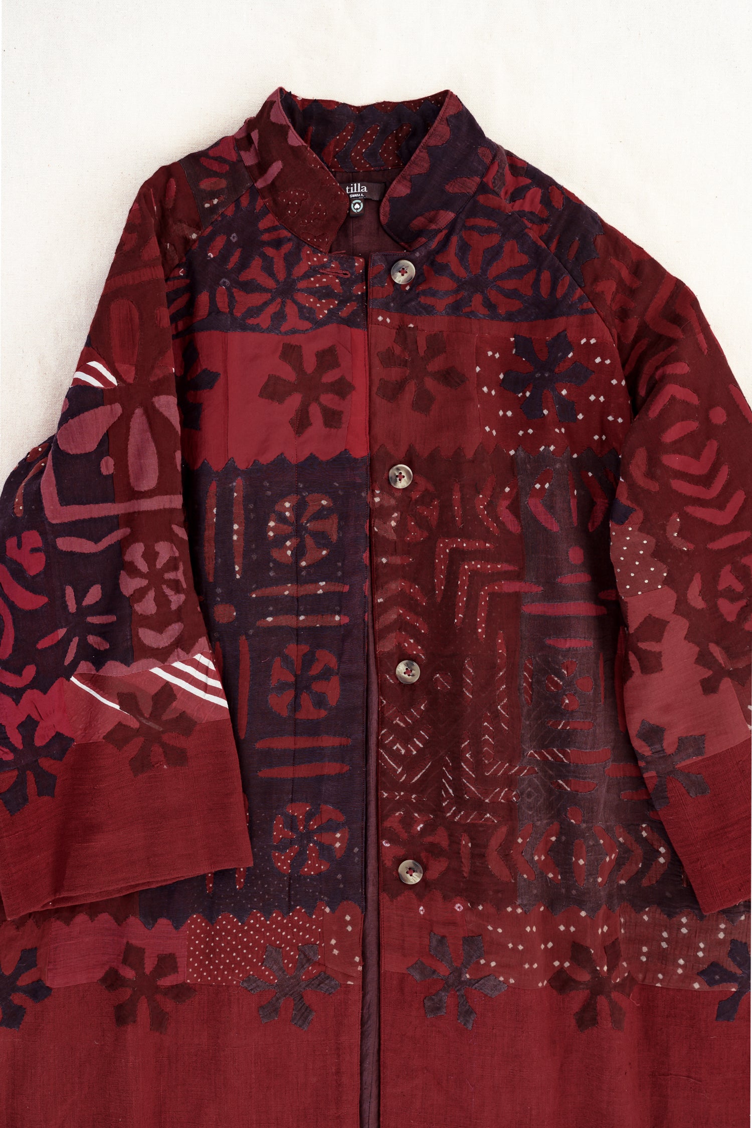 Sufiyan Long Jacket | Madder