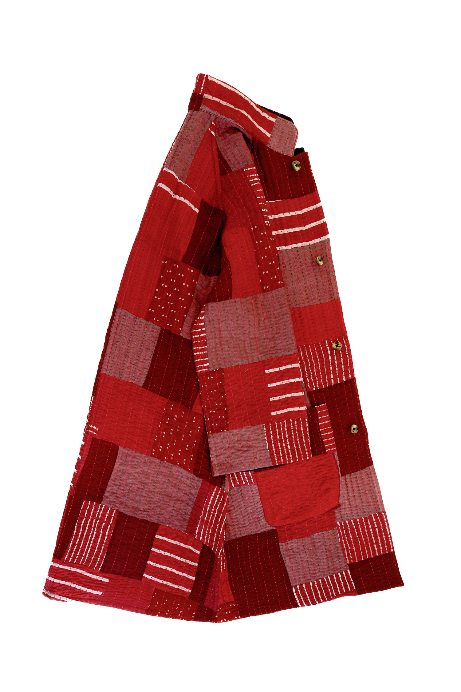 Kabira Jacket | Red & Black