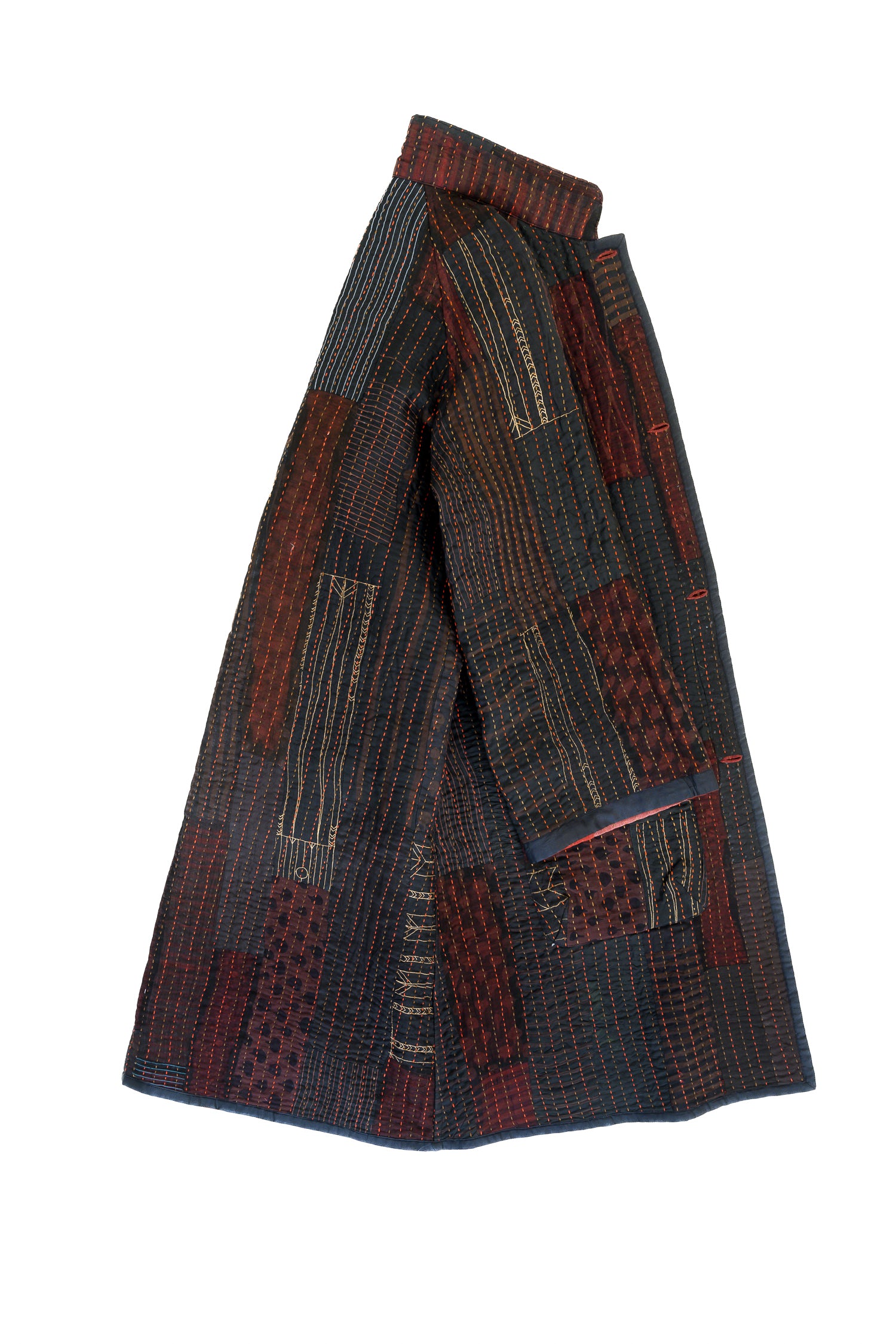 Kabira Jacket | Red & Black