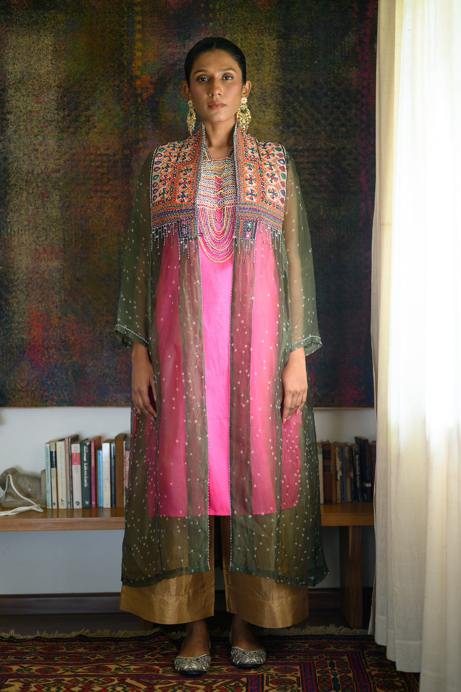 Balochi Jacket | Bandhani