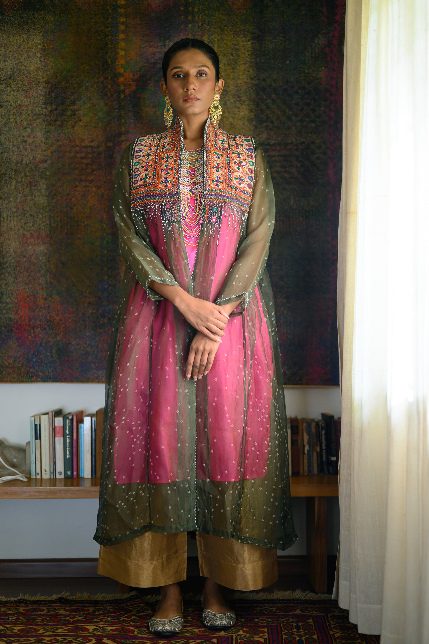 Balochi Jacket | Bandhani