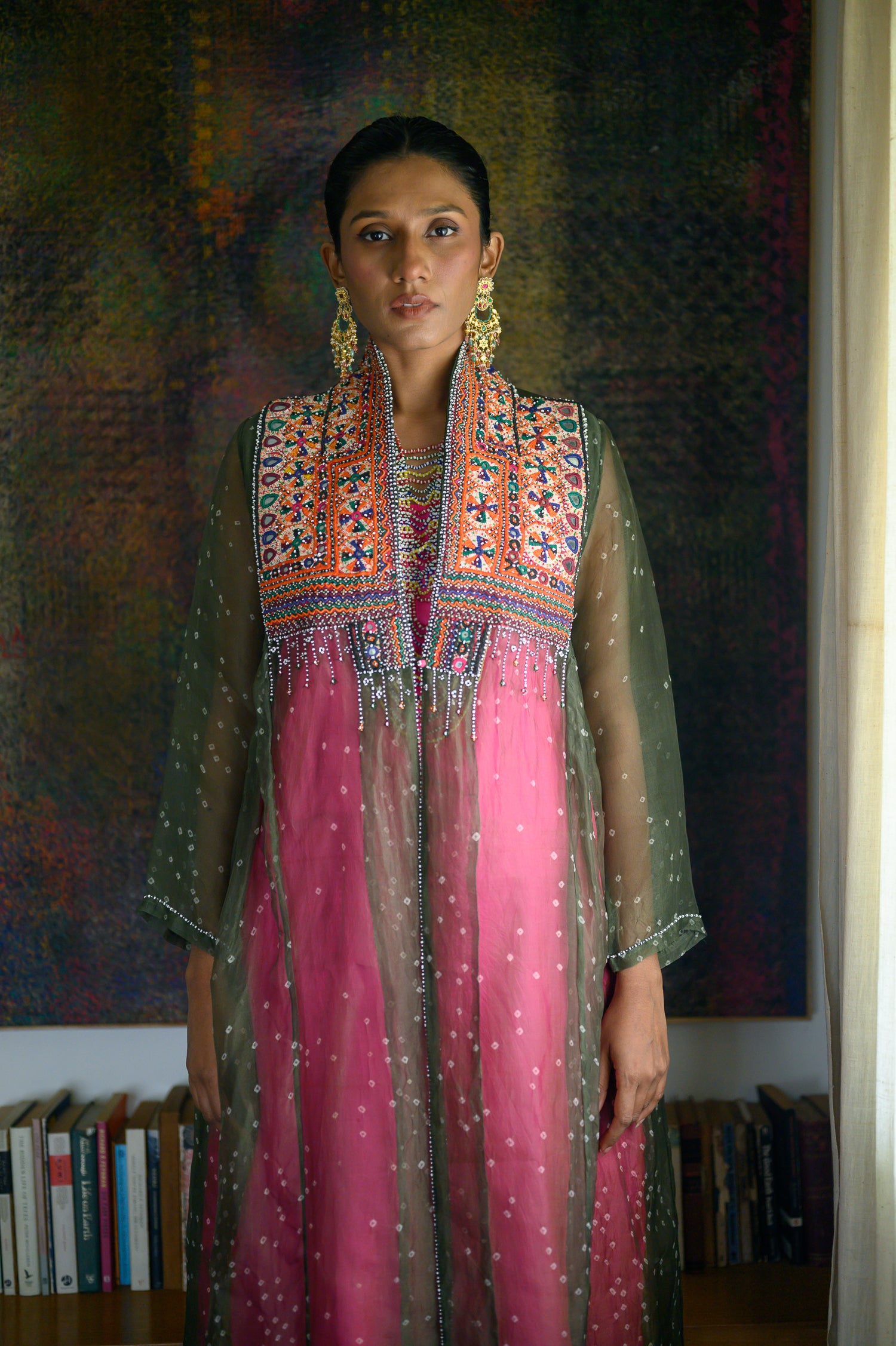 Balochi Jacket | Bandhani