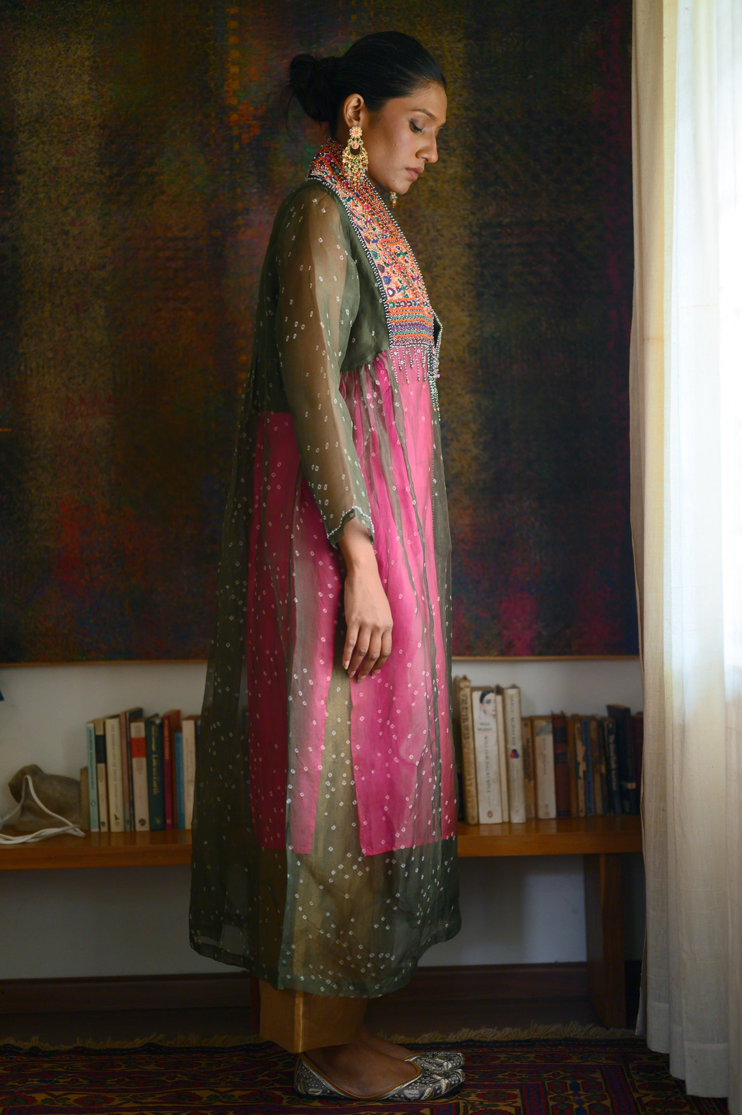 Balochi Jacket | Bandhani