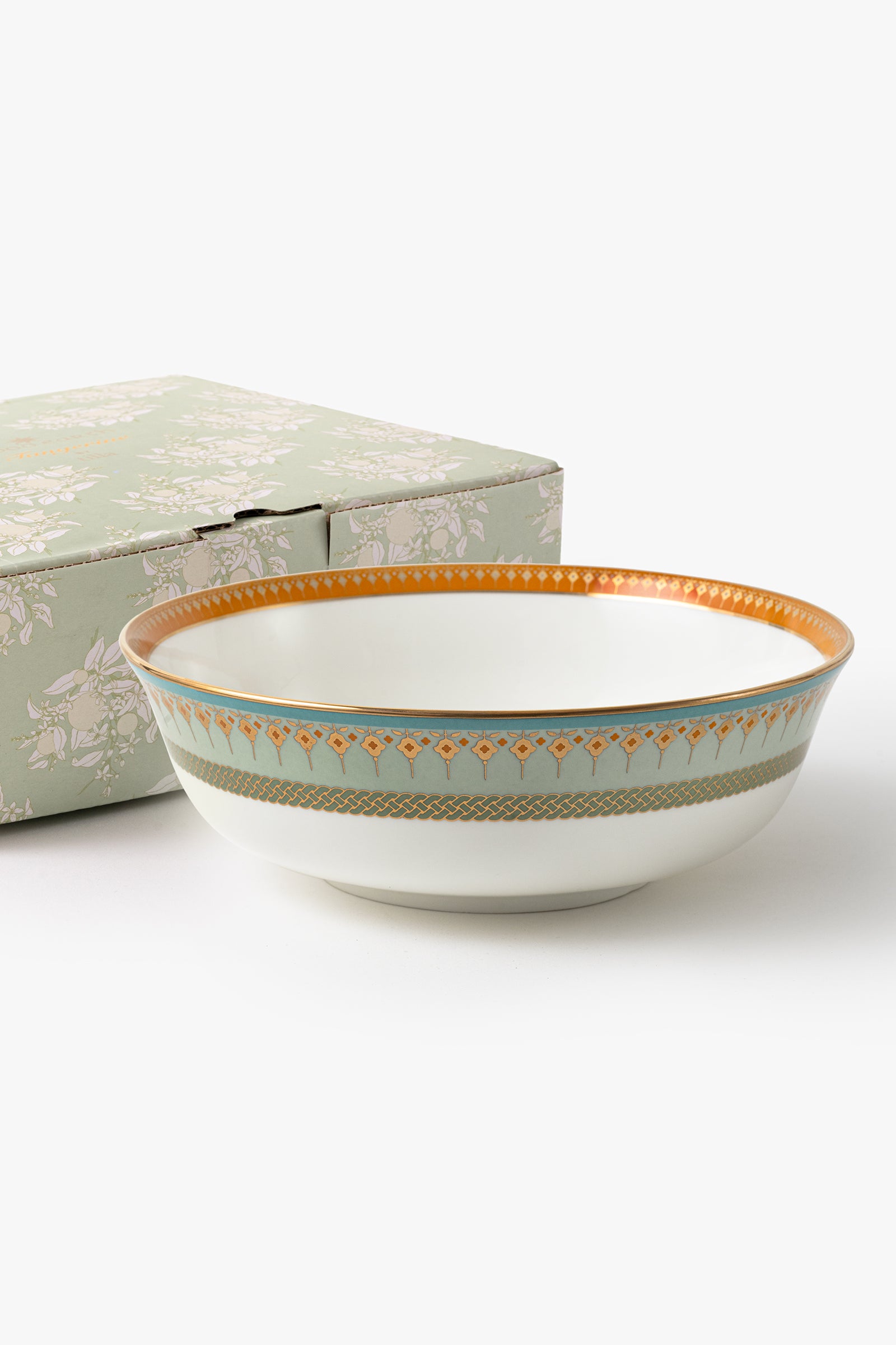 Tangerine Serving Bowl 8"