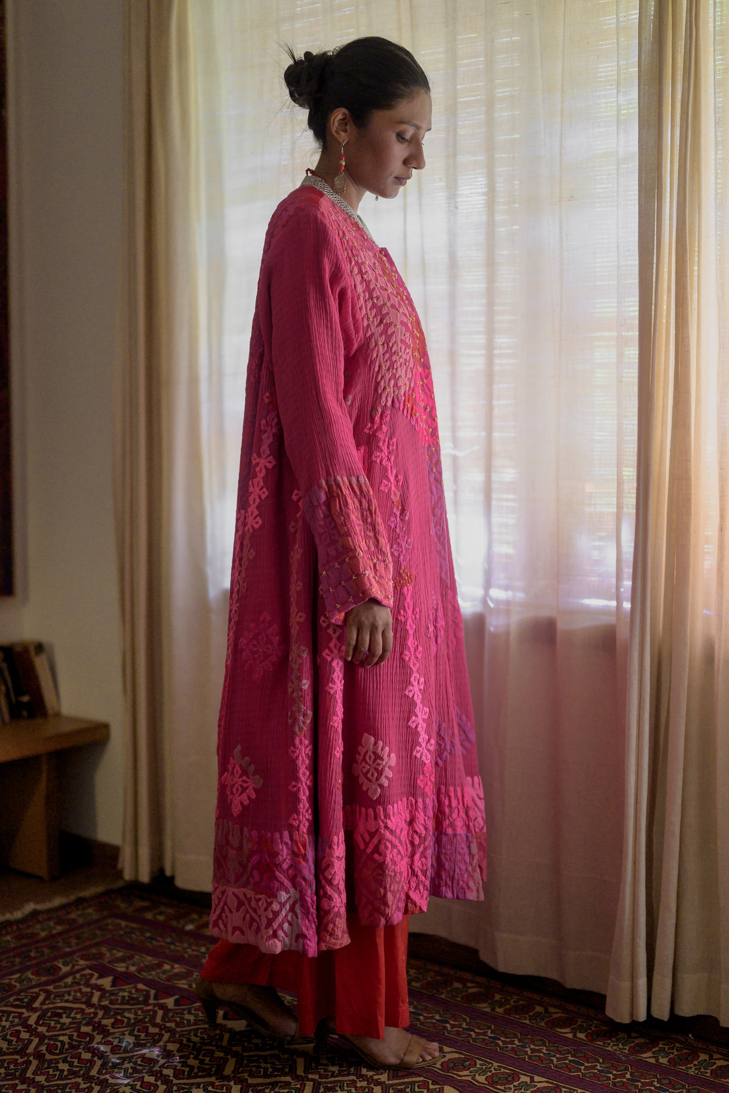Qatab Jacket | Hot Pink