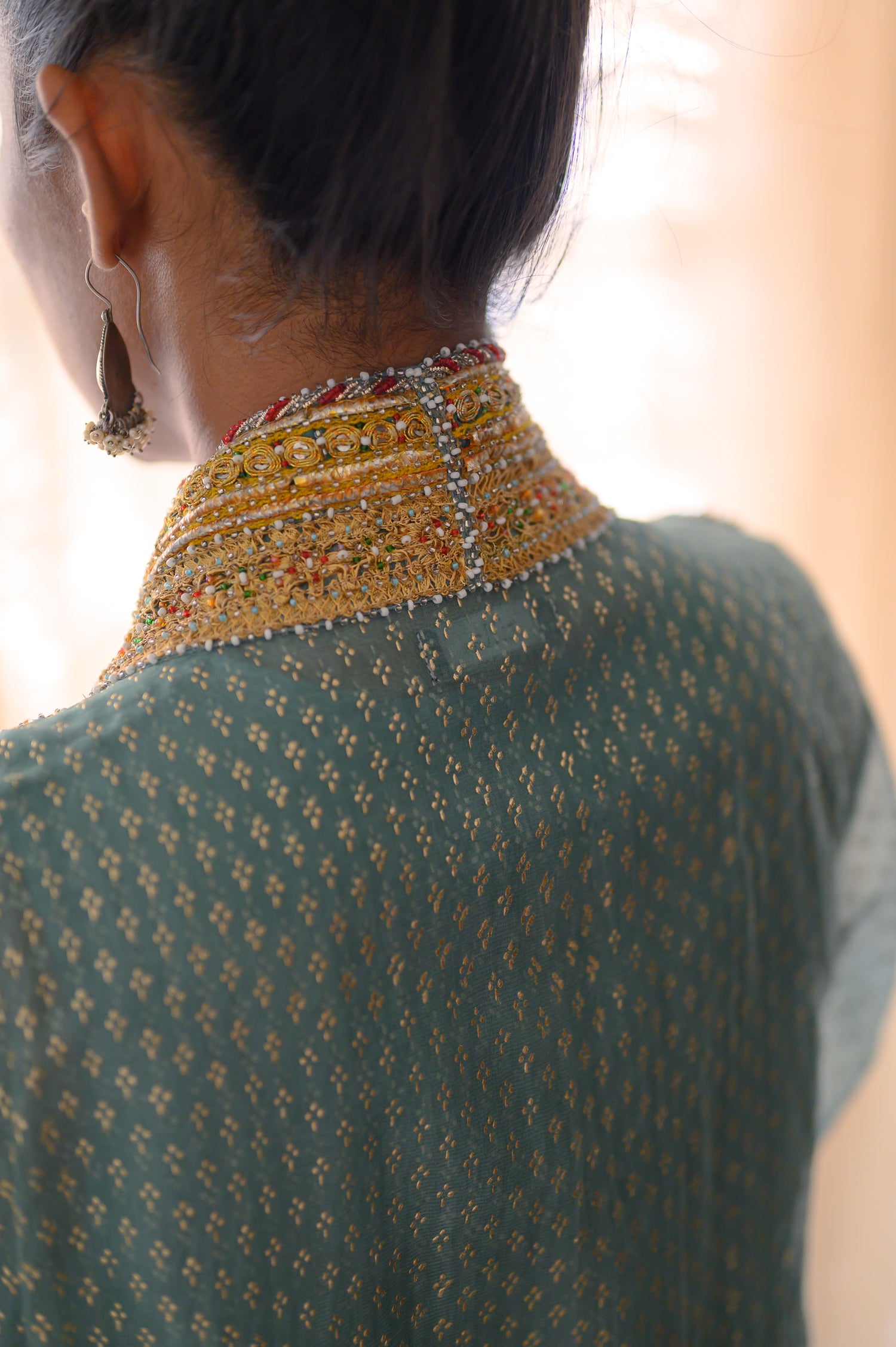 Balochi Jacket | Ice Blue
