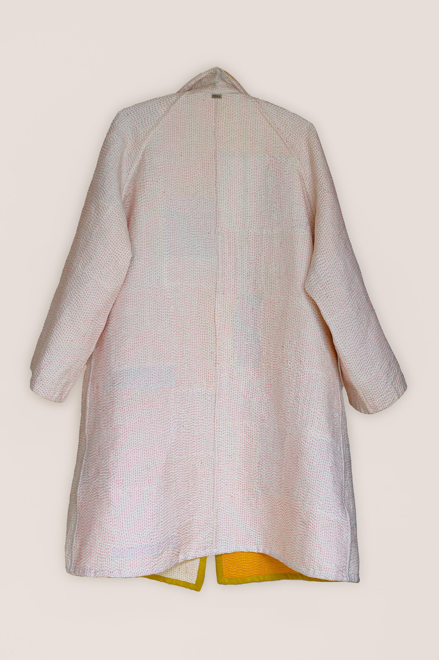 Kabira Jacket | Yellow & Natural White