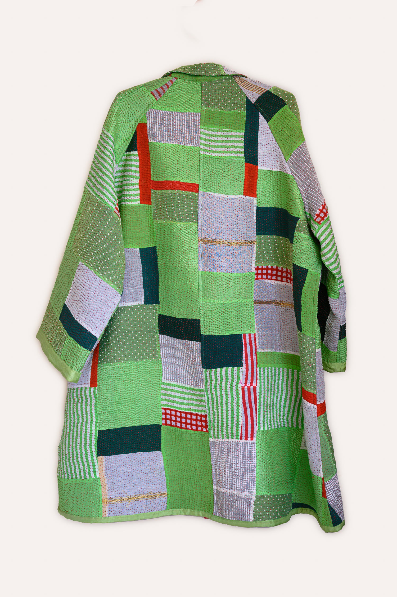 Kabira Jacket | Neon Green & Hot Pink