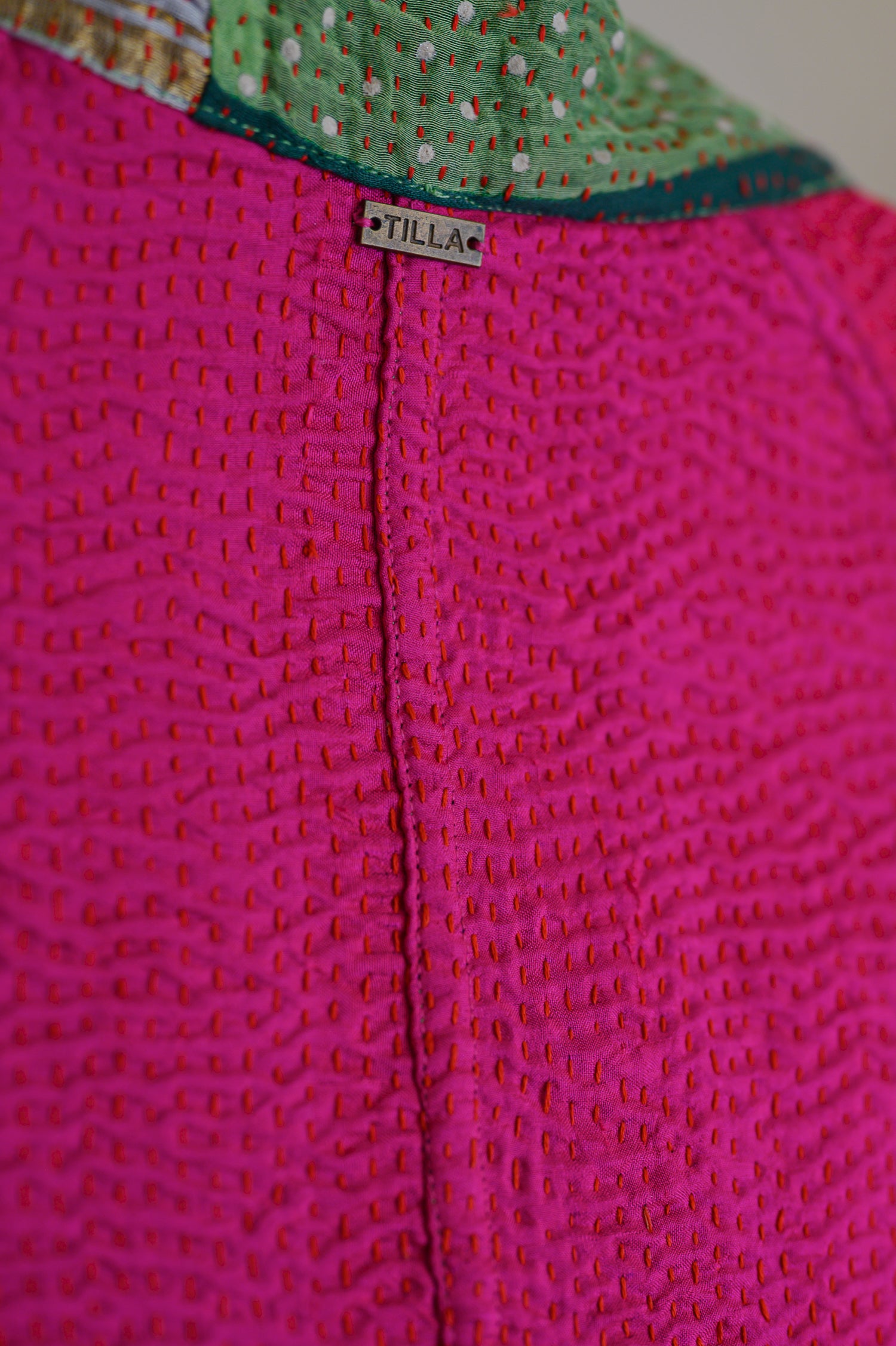 Kabira Jacket | Neon Green & Hot Pink