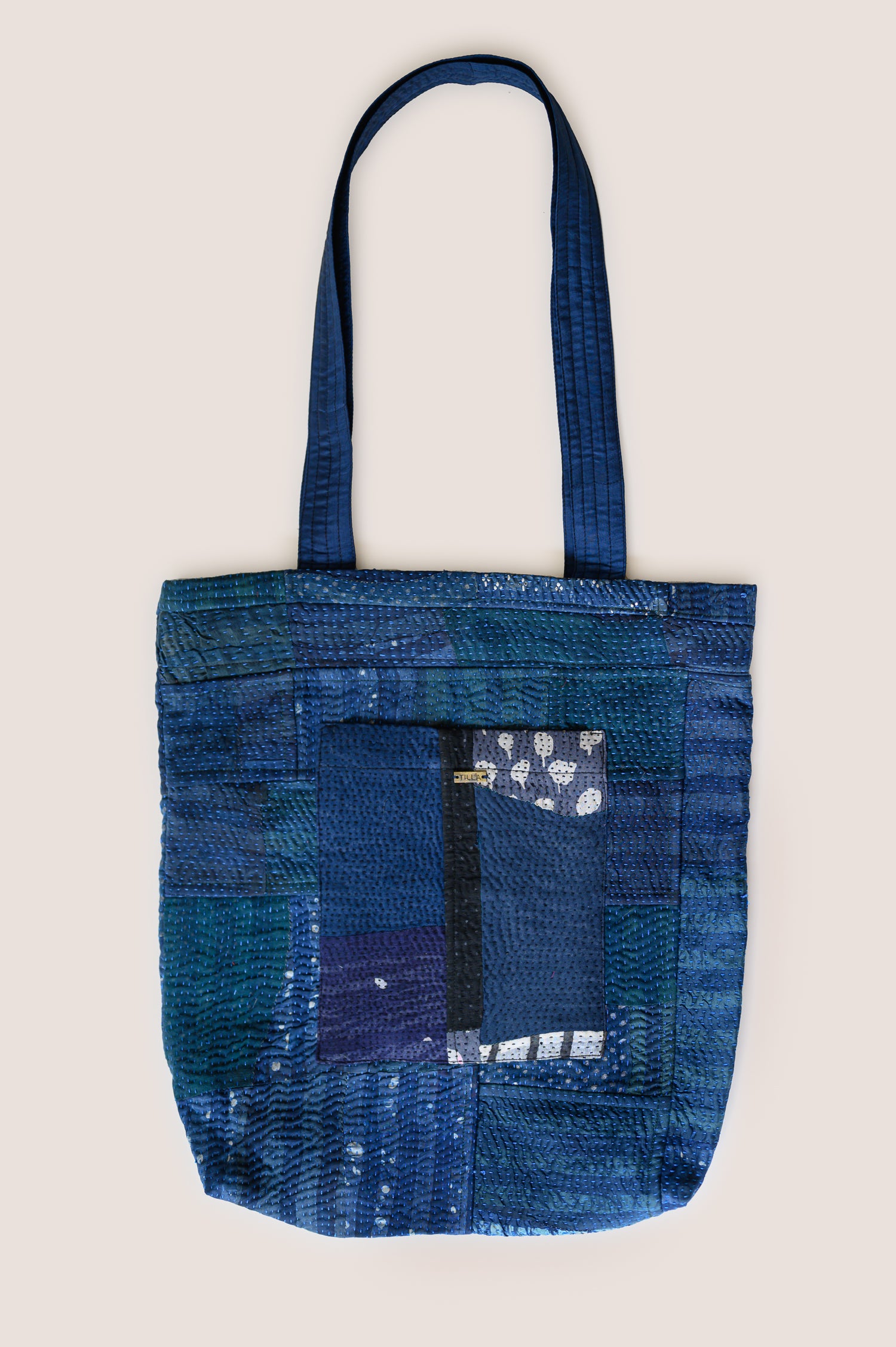 Recycled Tote Bag | Blue