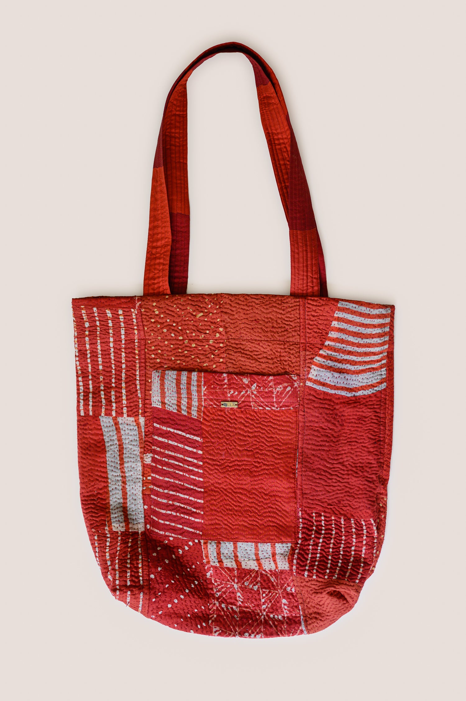 Recycled Tote Bag | Vermilion