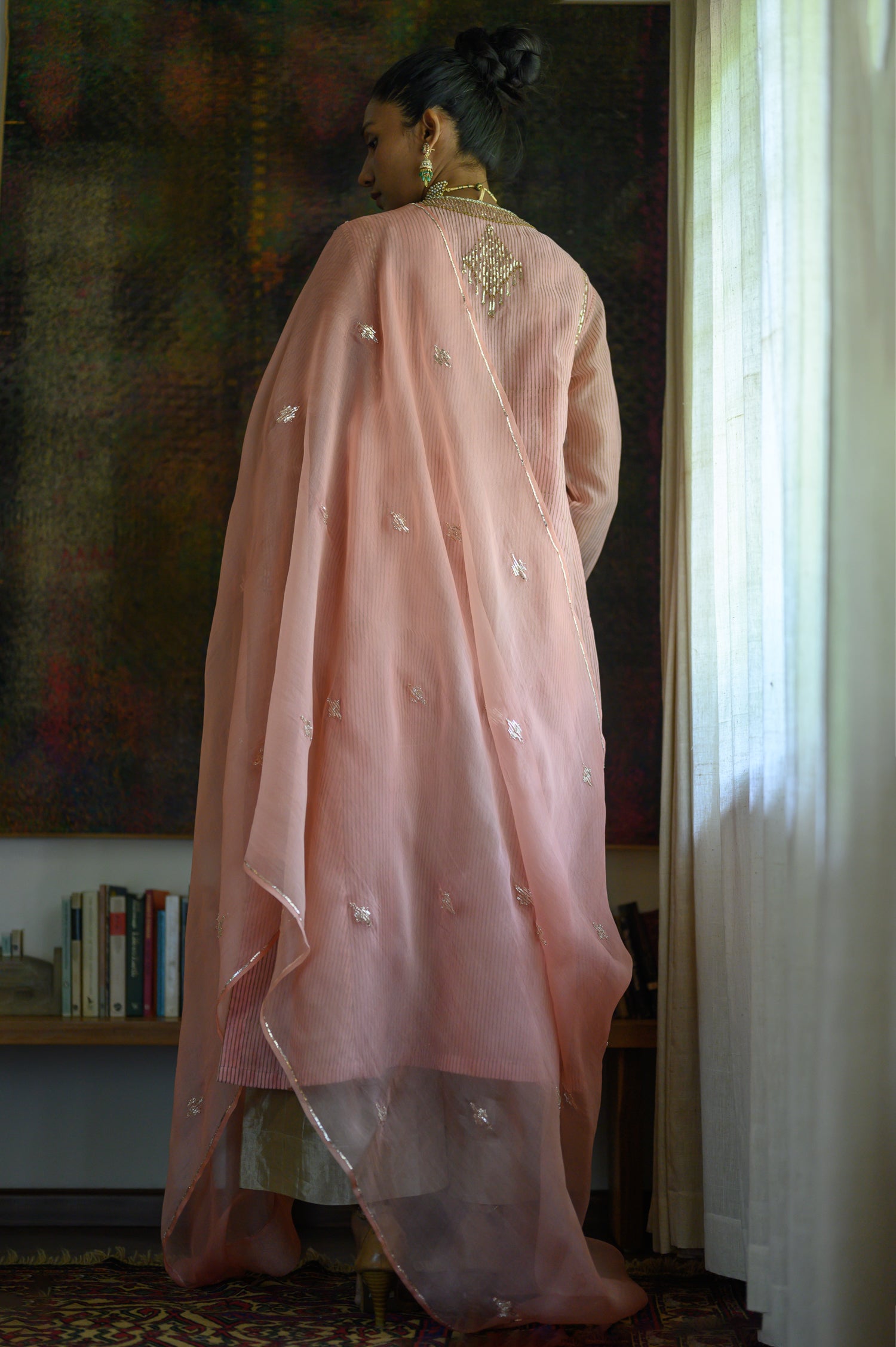 Deco Kurta | Tea Rose