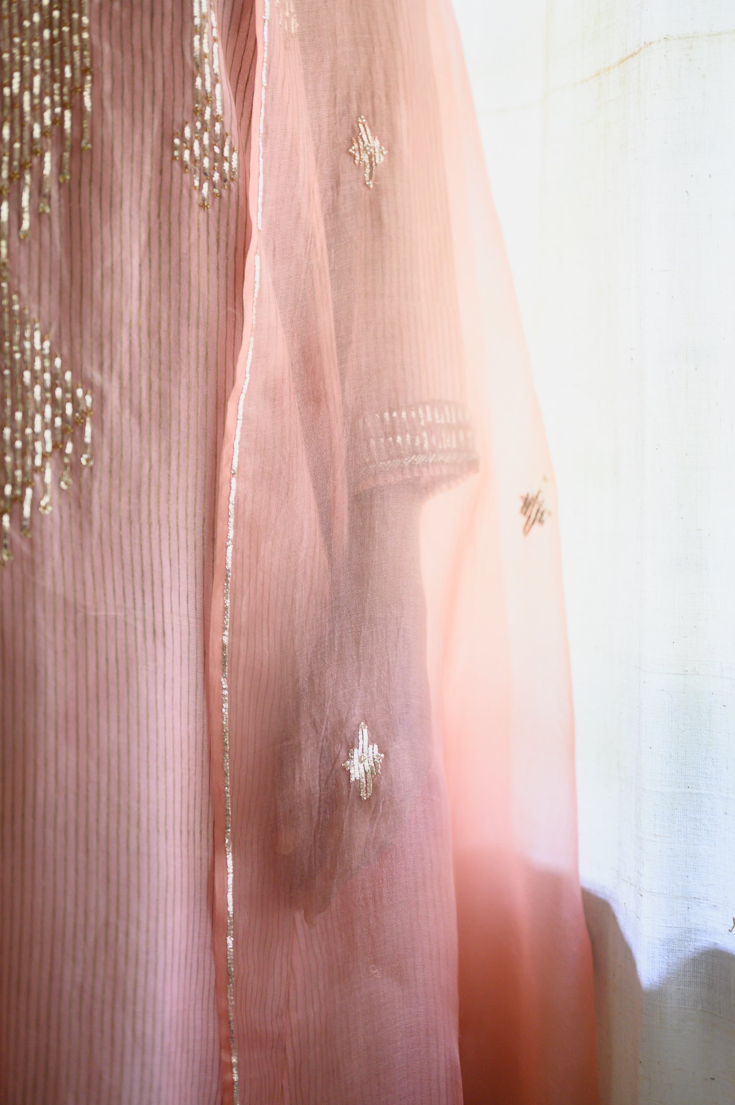 Deco Kurta | Tea Rose