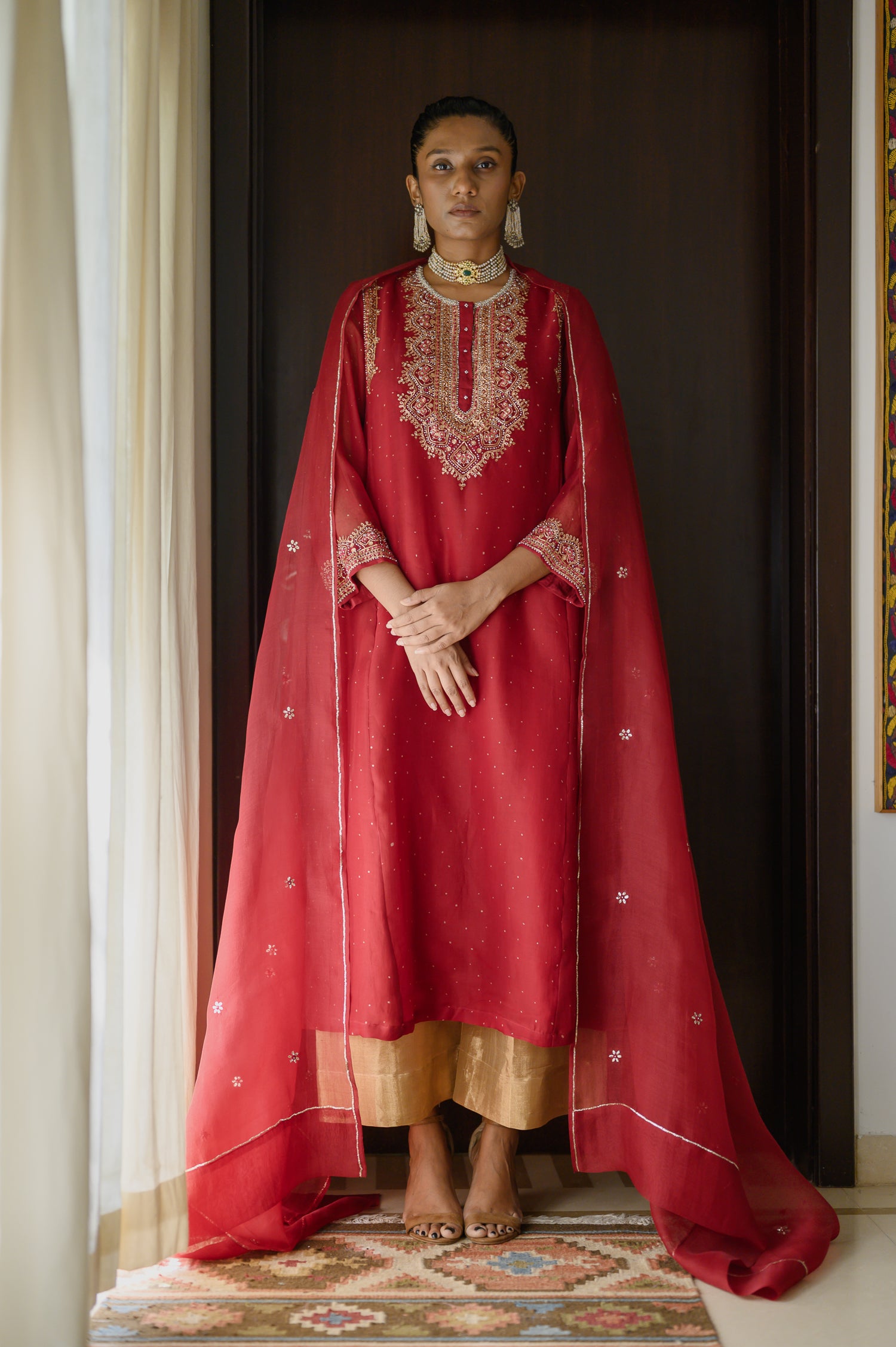 Diya Kurta | Madder