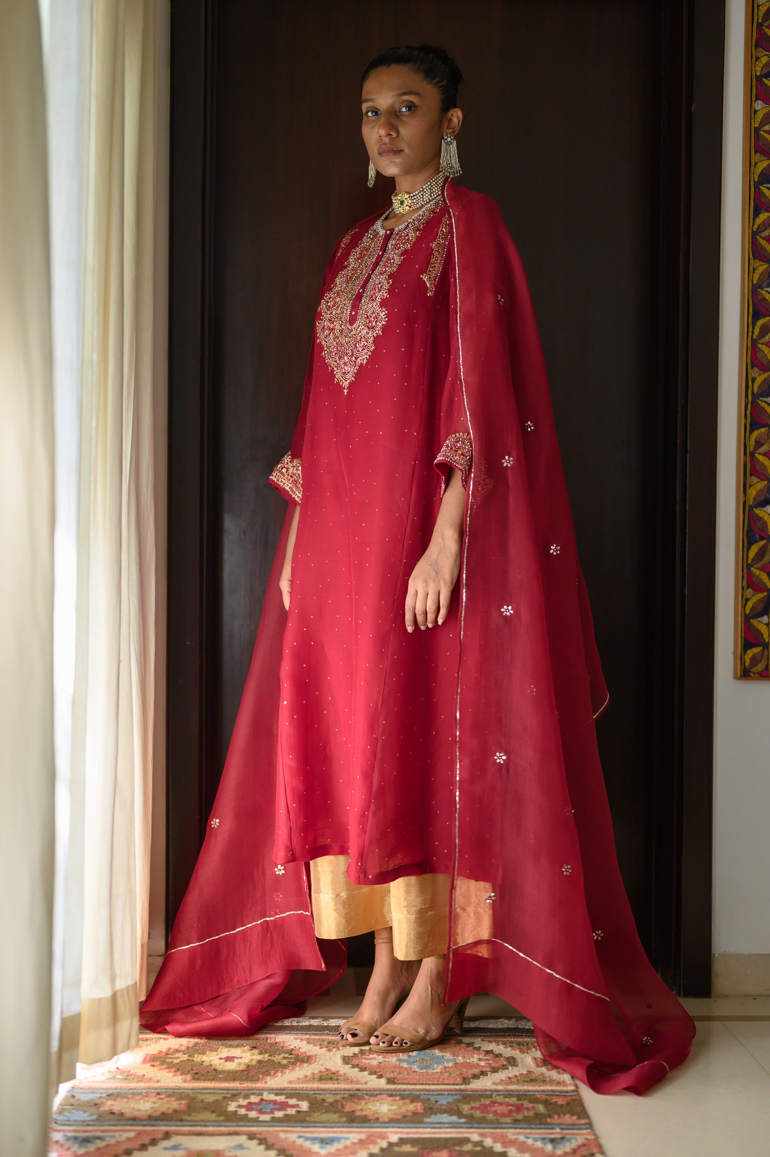 Diya Kurta | Madder