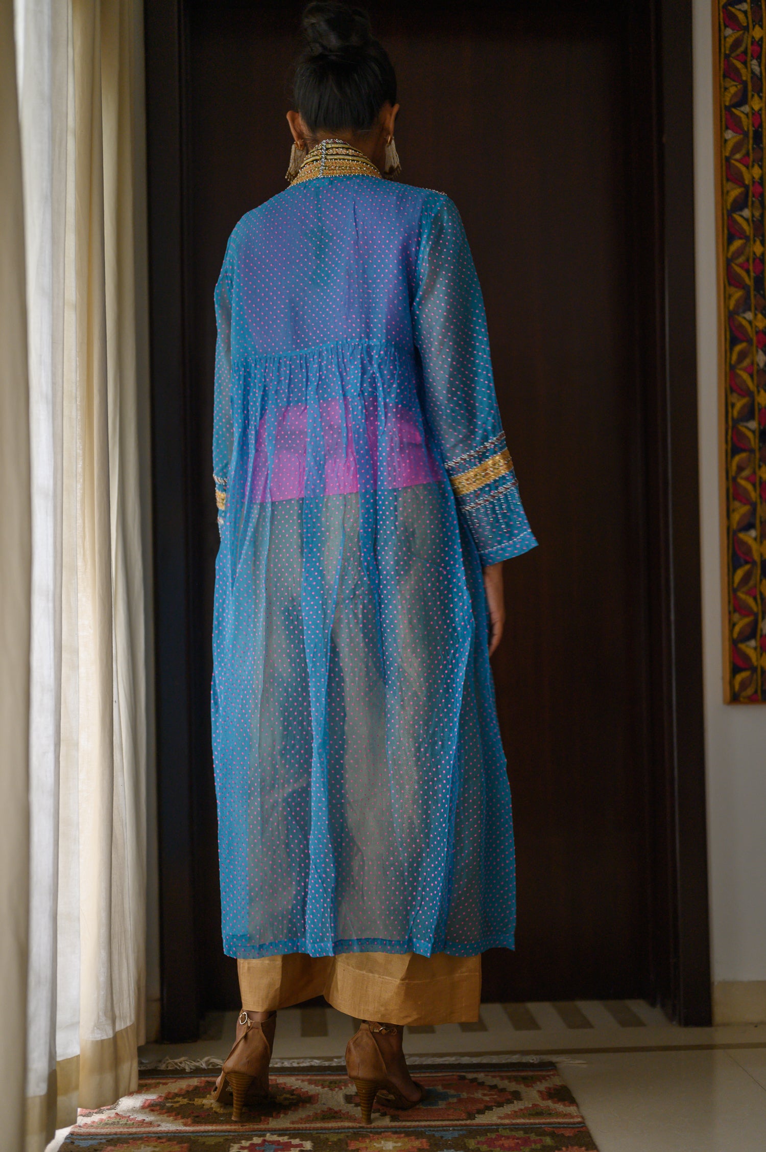 Balochi Jacket | Uzbek Blue