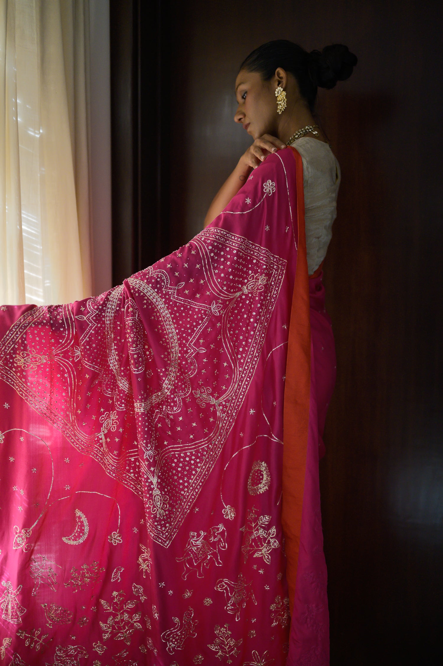 Cosmos Saree