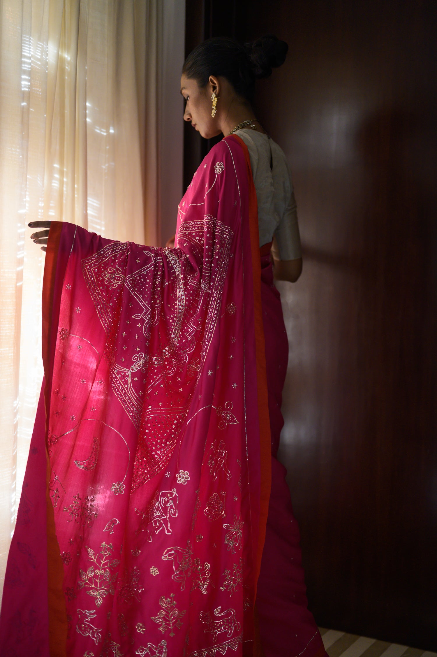 Cosmos Saree