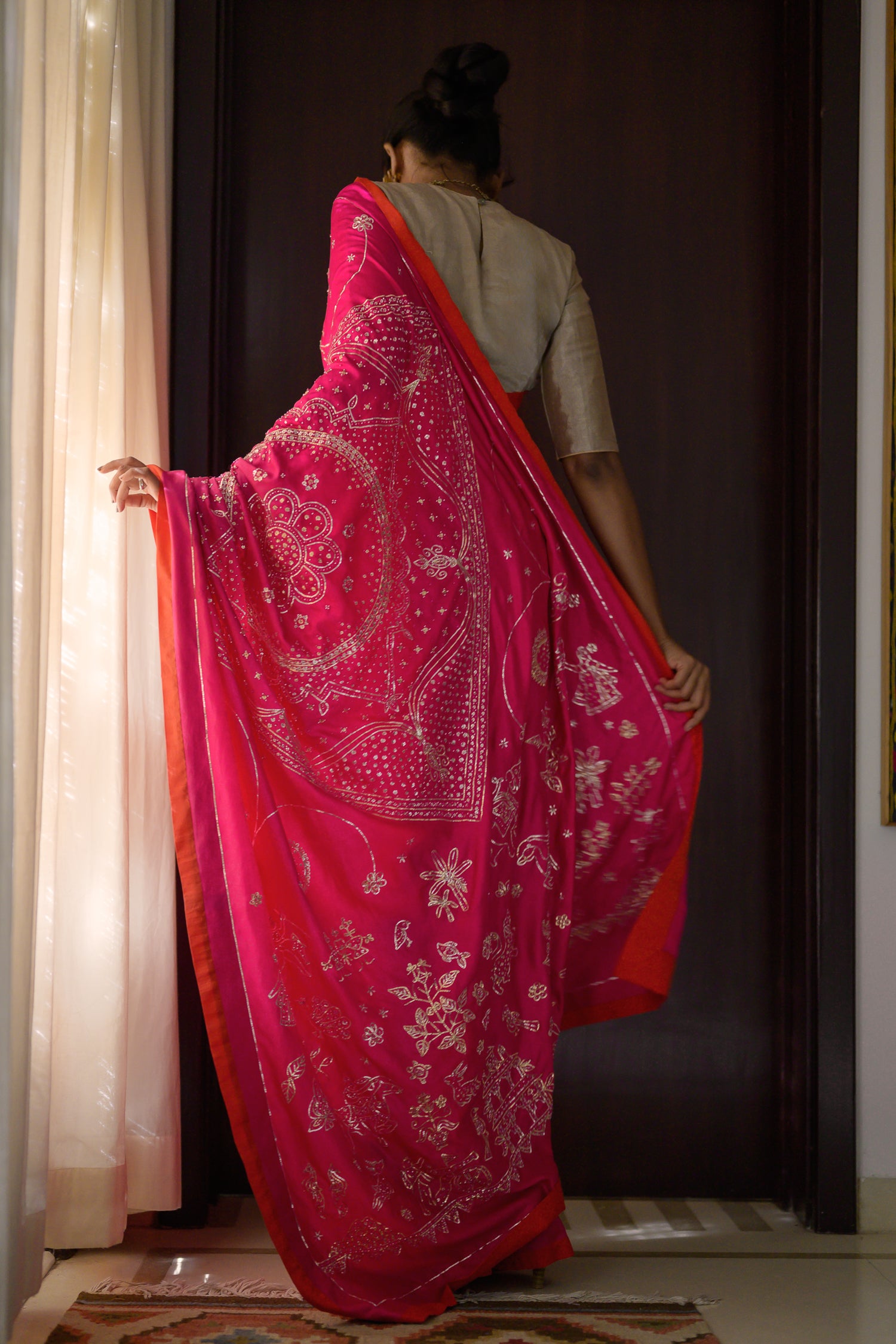 Cosmos Saree