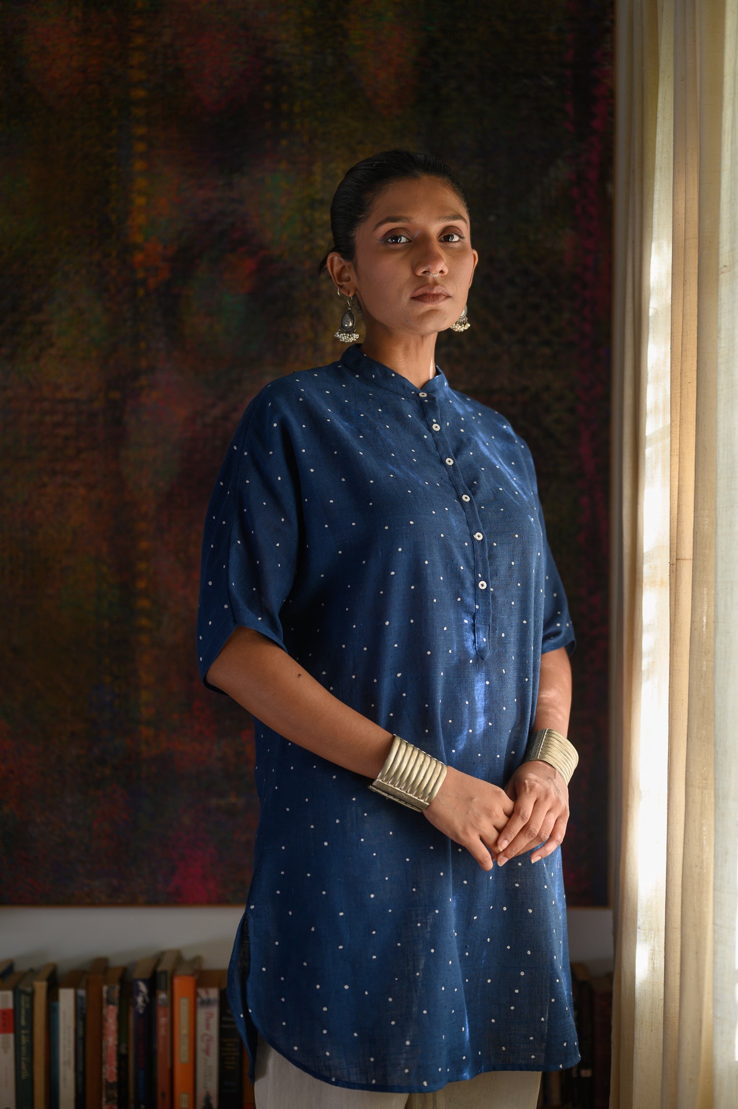 Short Kaftan | Tiny Dots